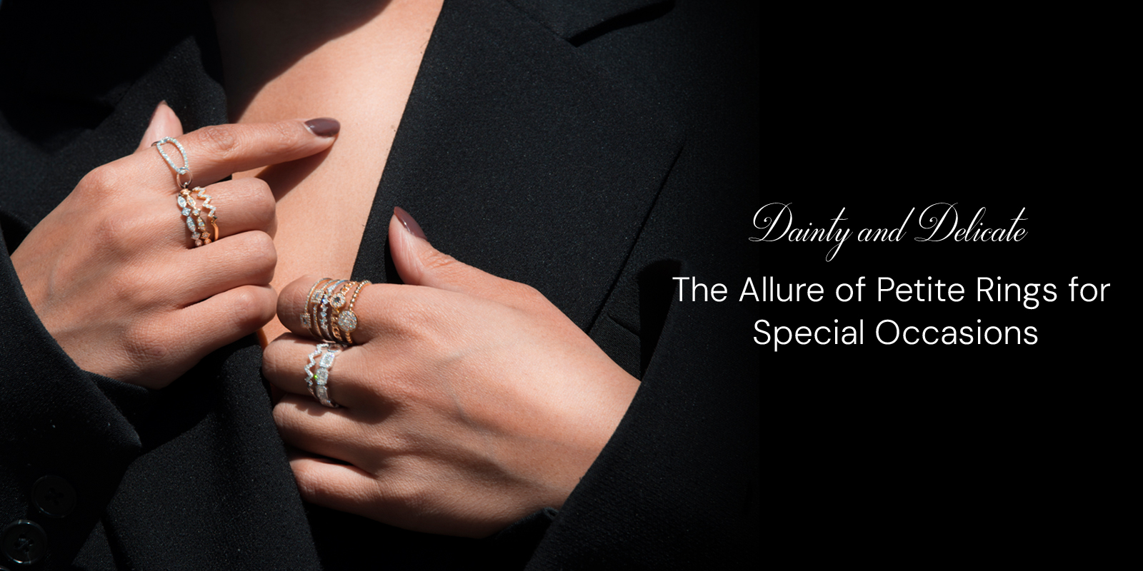 Rings That Add Soft Elegance to Any Event