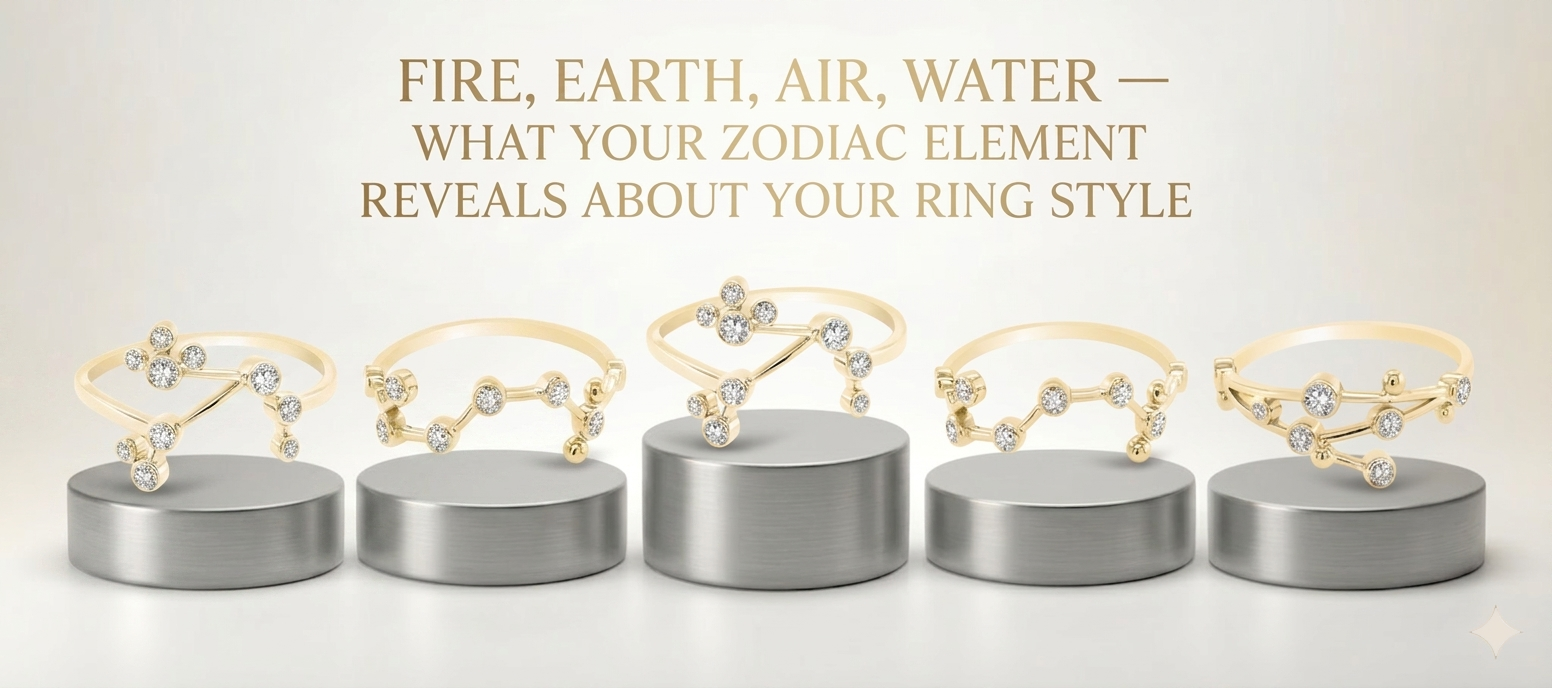 Zodiac Element Reveals About Your Ring Style