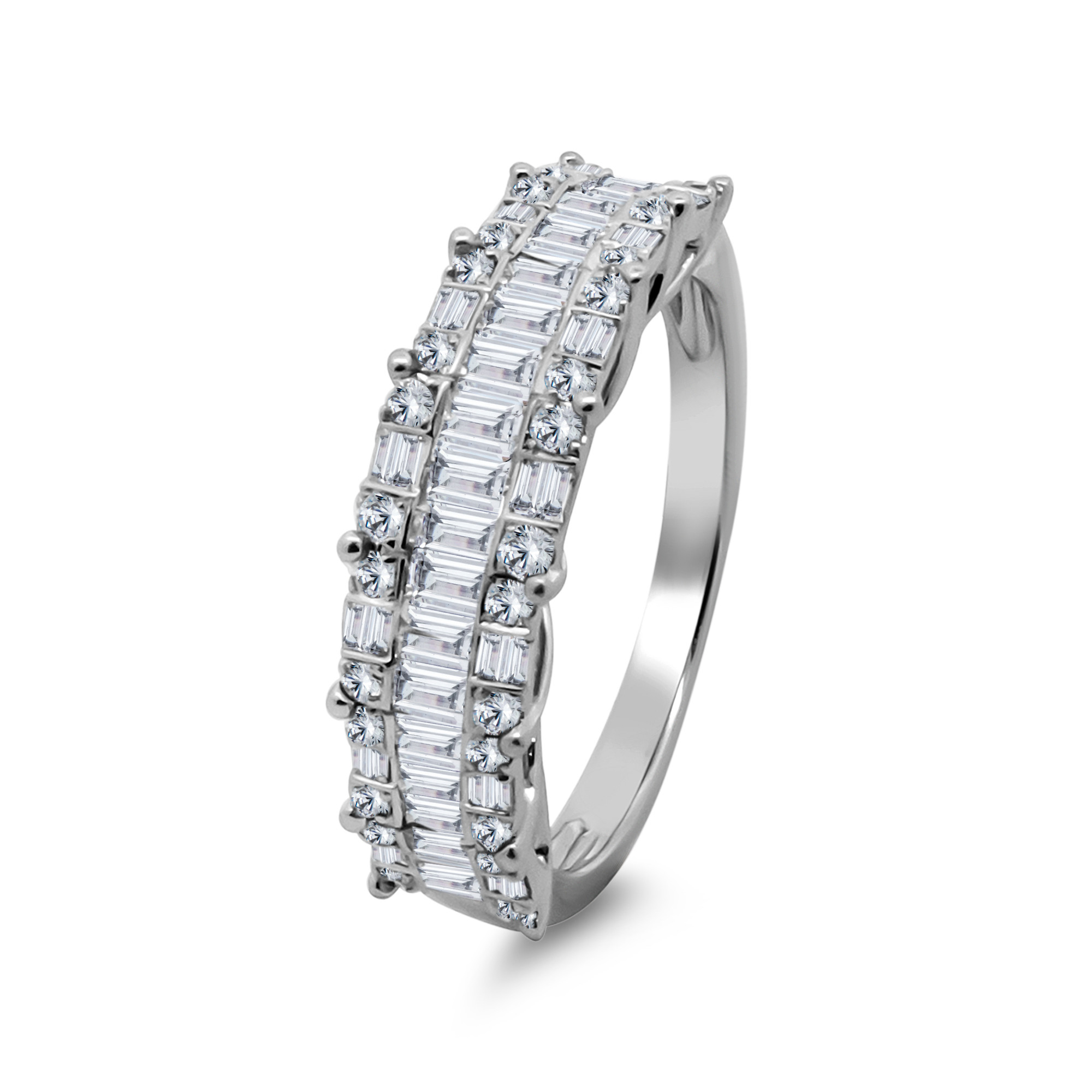 Baguette & Round Diamond Beauty Rings