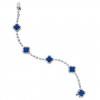 Cerulean Clover Bracelets