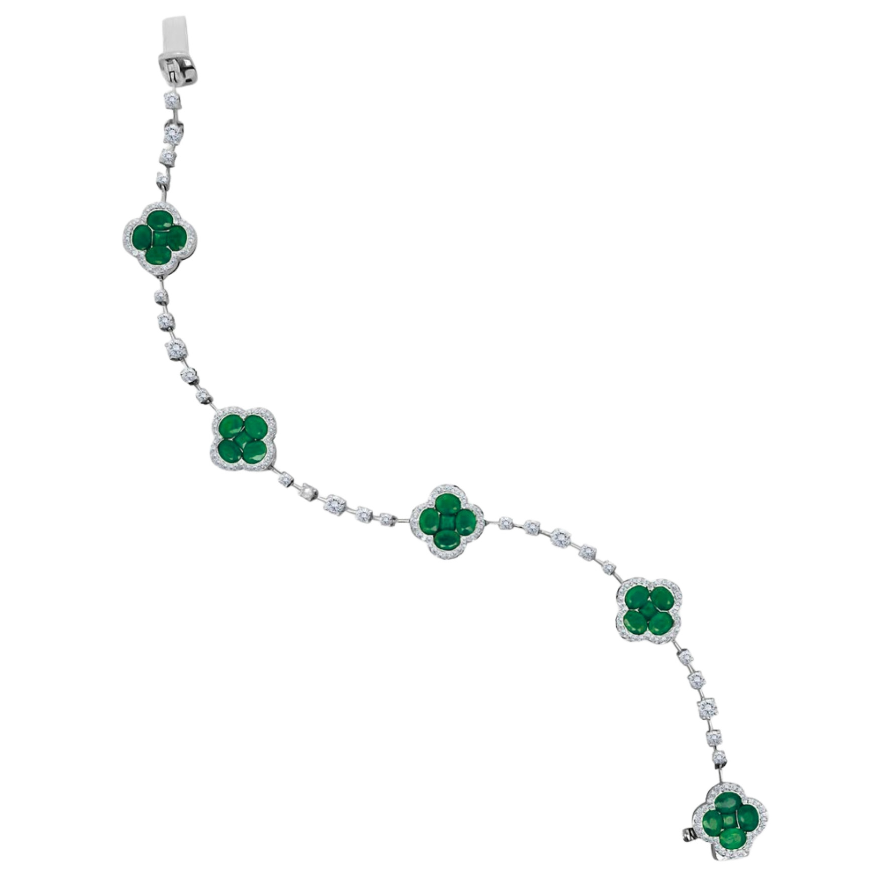 Verdant Clover Bracelets