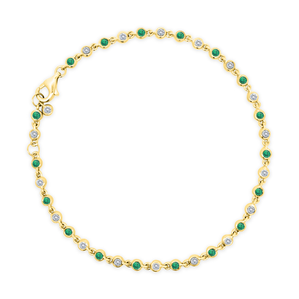 Image of Diadem Opaline 14K Bracelets