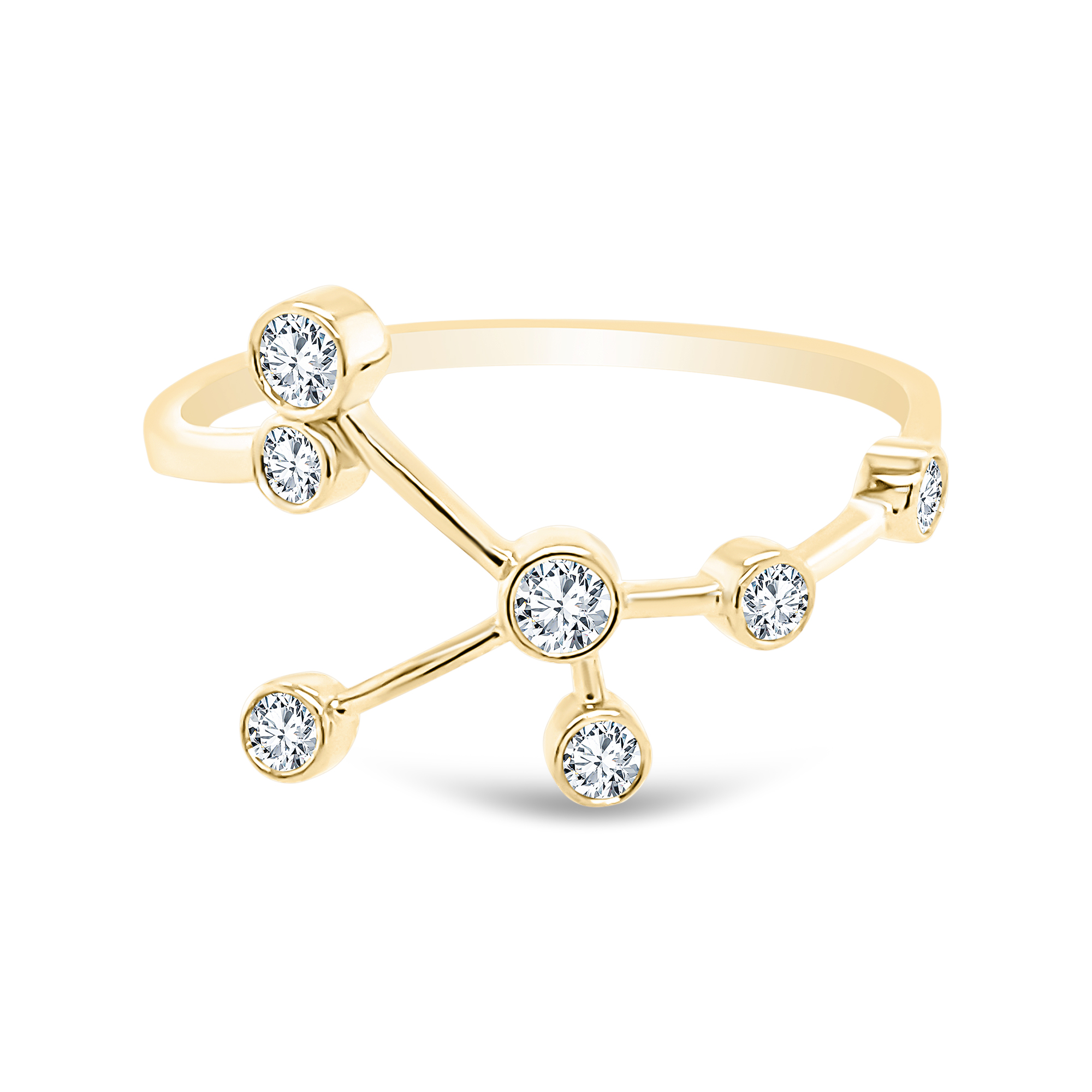 Cancer Constellation Ring