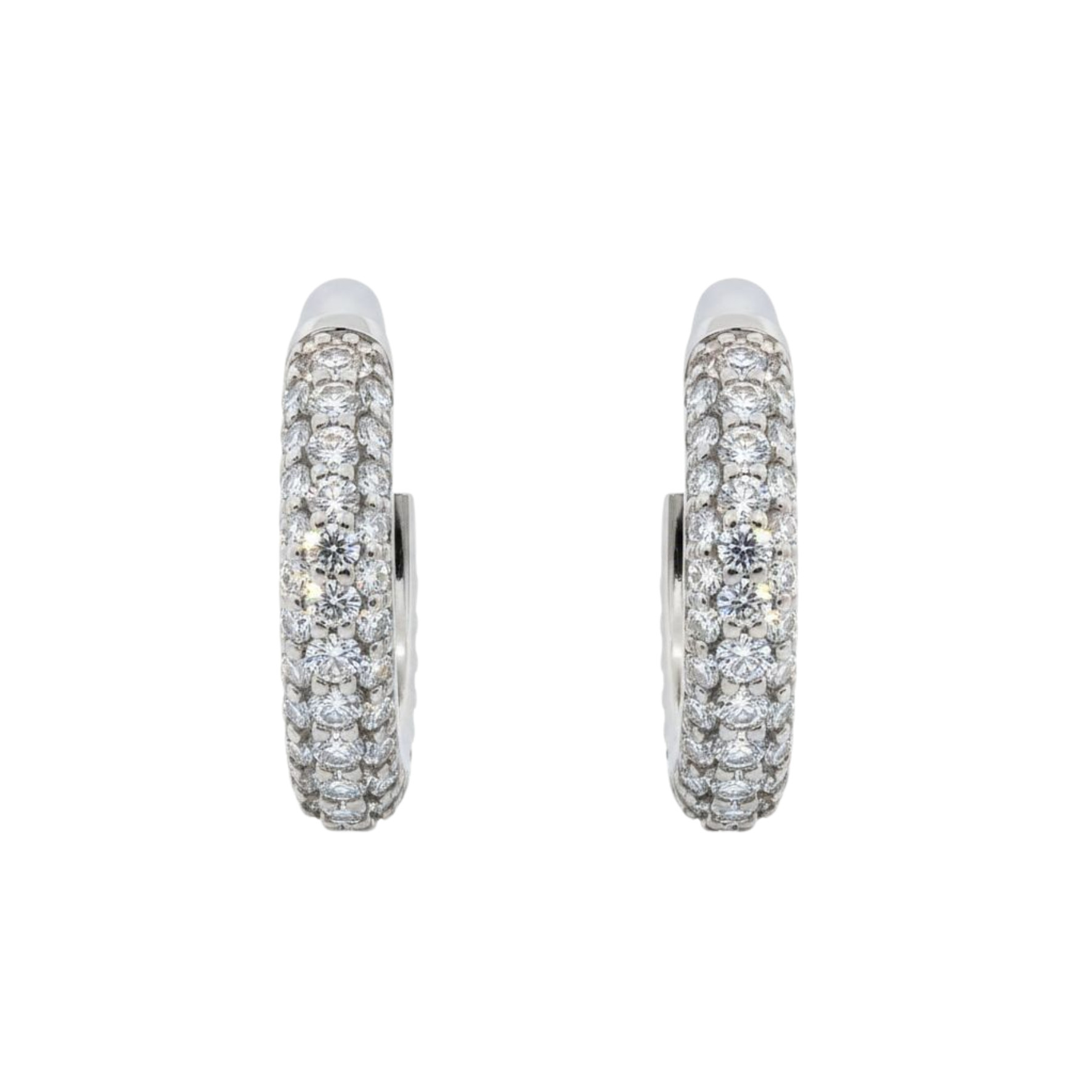 Classic Open Diamond Earrings