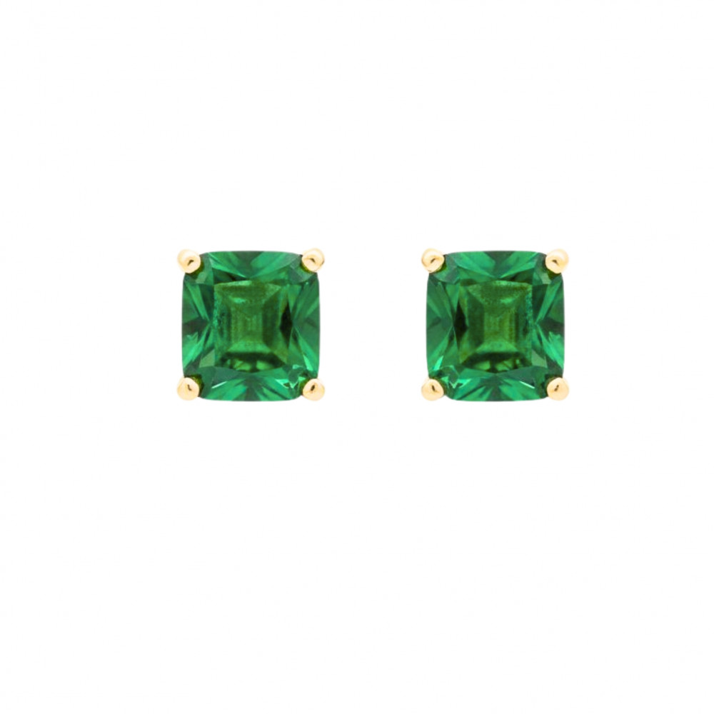 Image of Imperial Verde Emerald Earrings