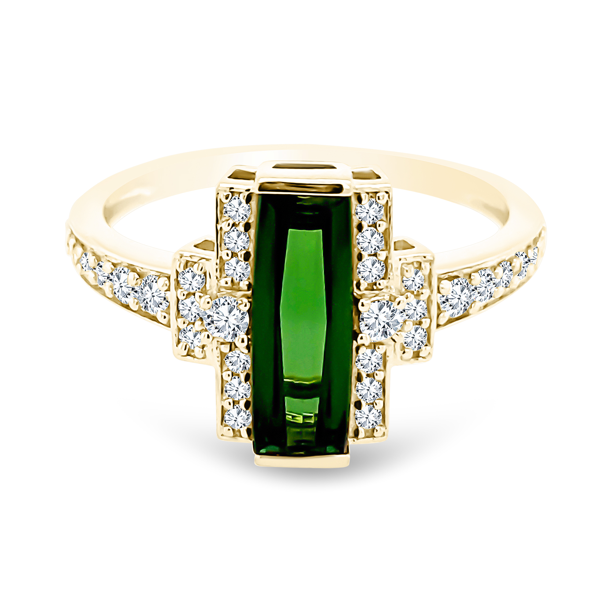 Dali Green Tourmaline Ring
