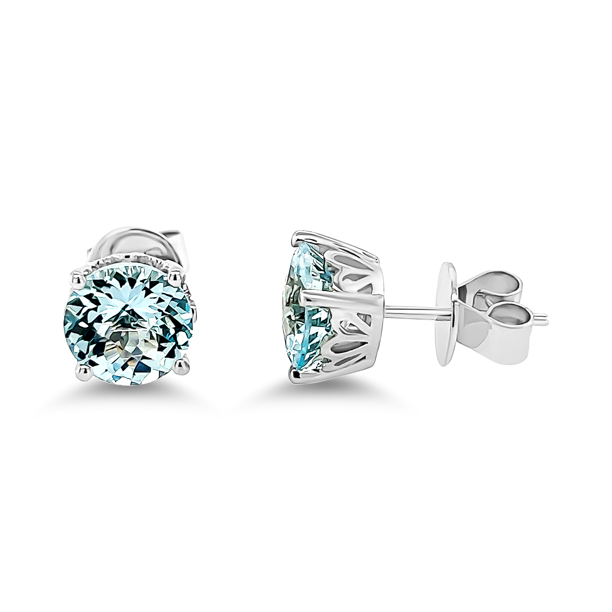 Disco Aquamarine Earrings