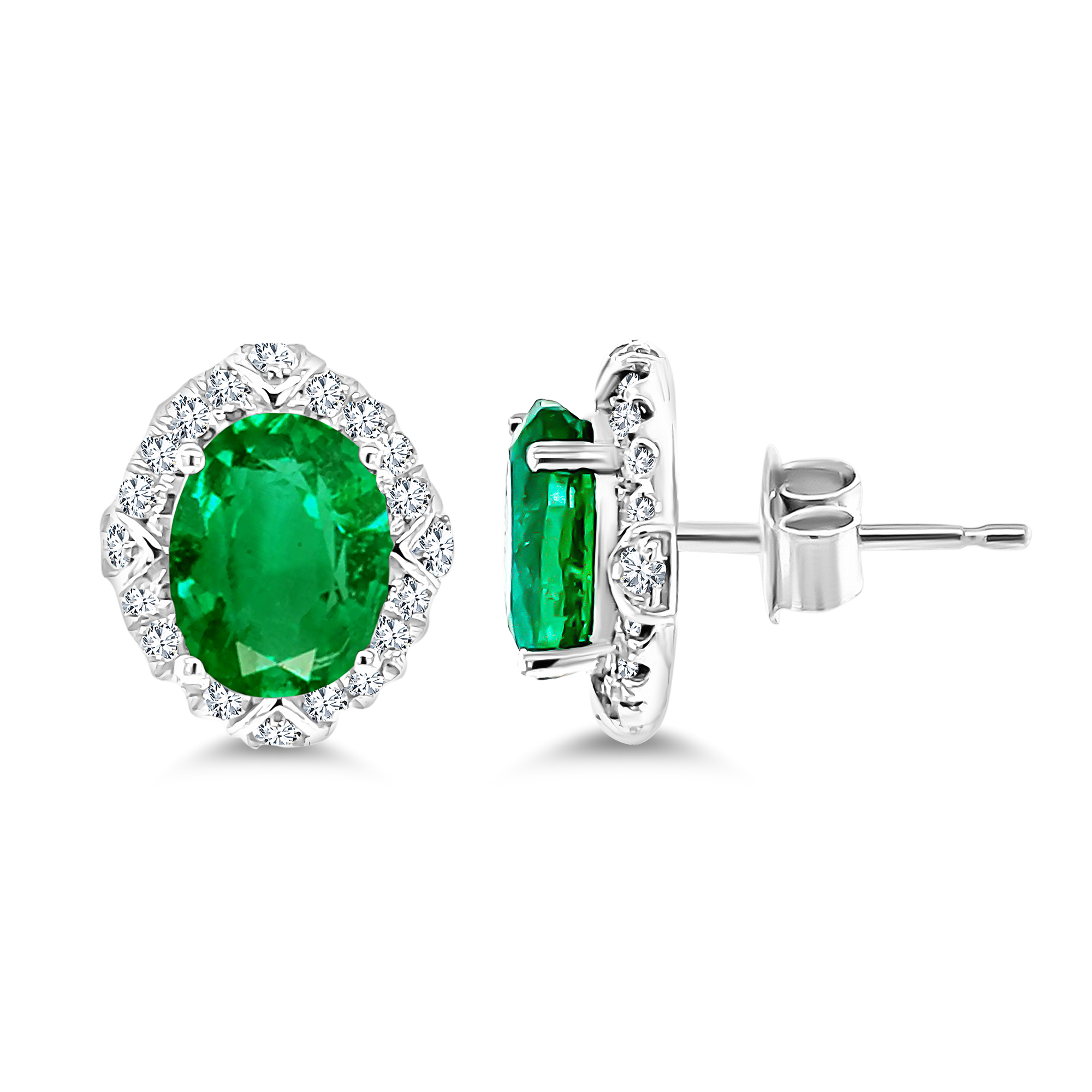 Echo Emarald Earring