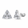 Trinity Spark Diamond Earrings