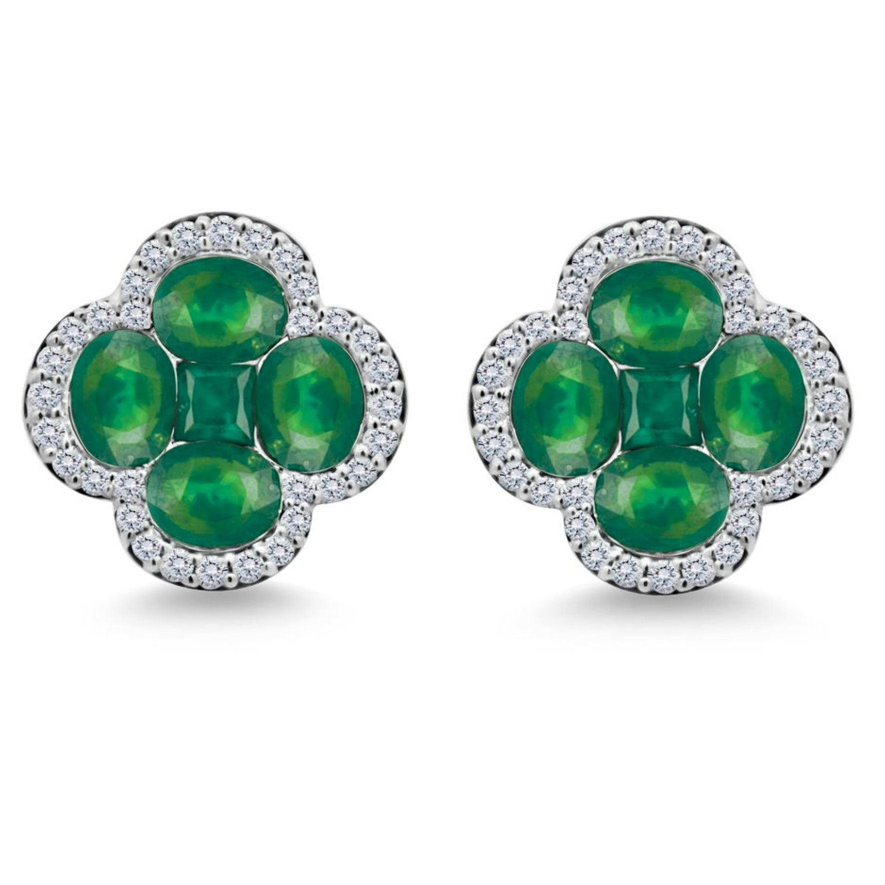 Verdant Clover studs