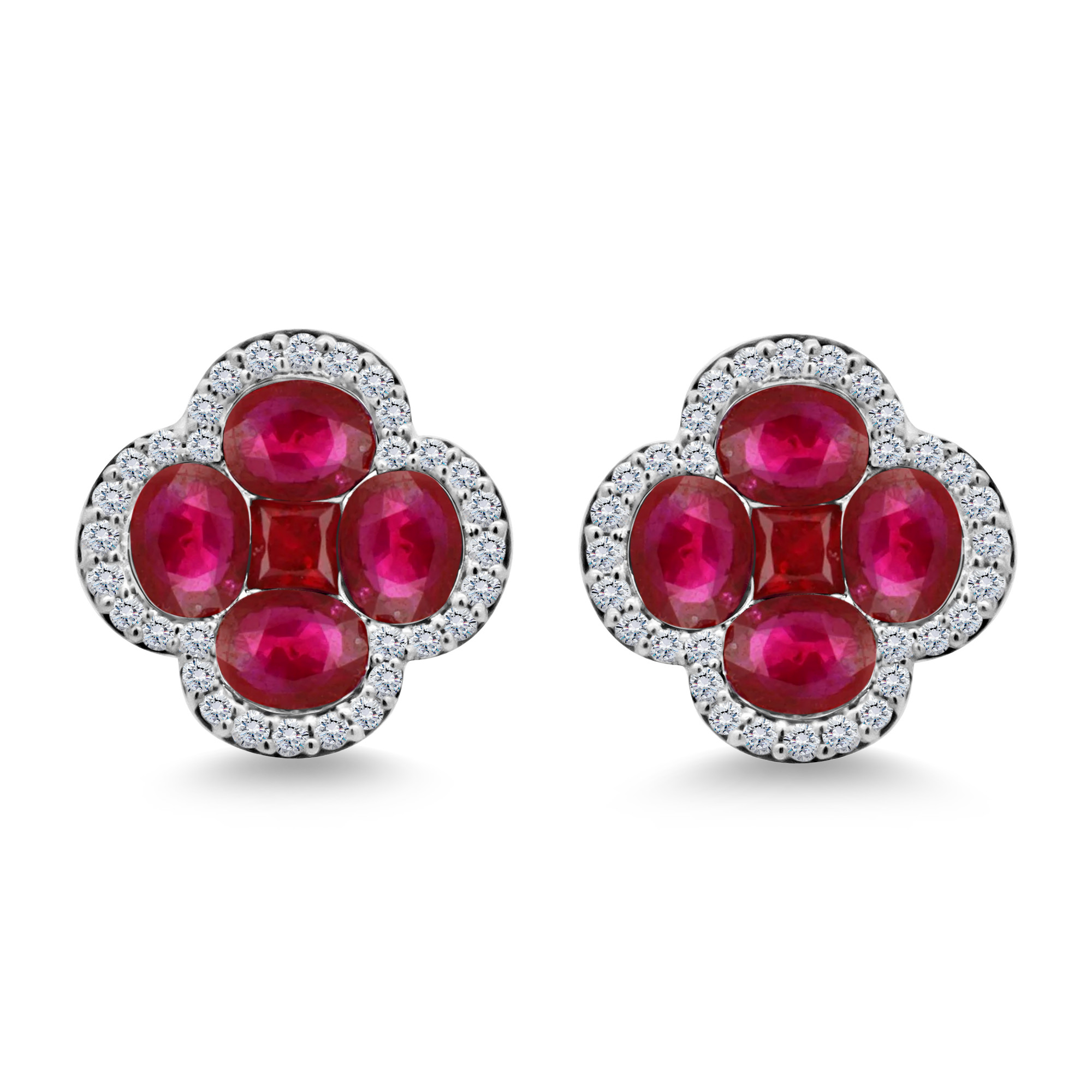 Crimson Clover studs