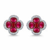 Crimson Clover studs