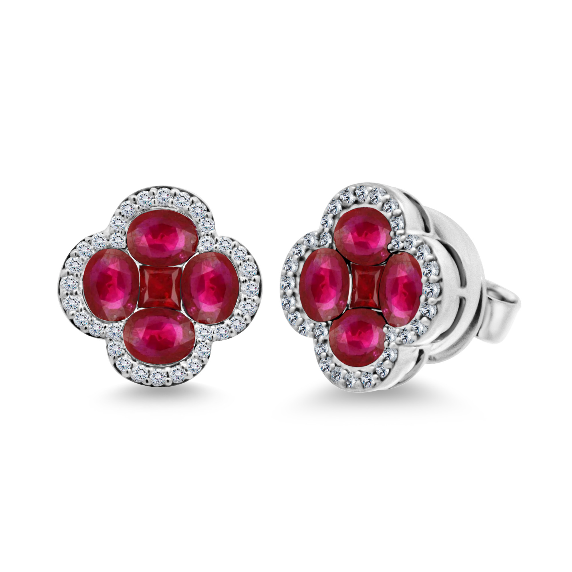 Crimson Clover studs