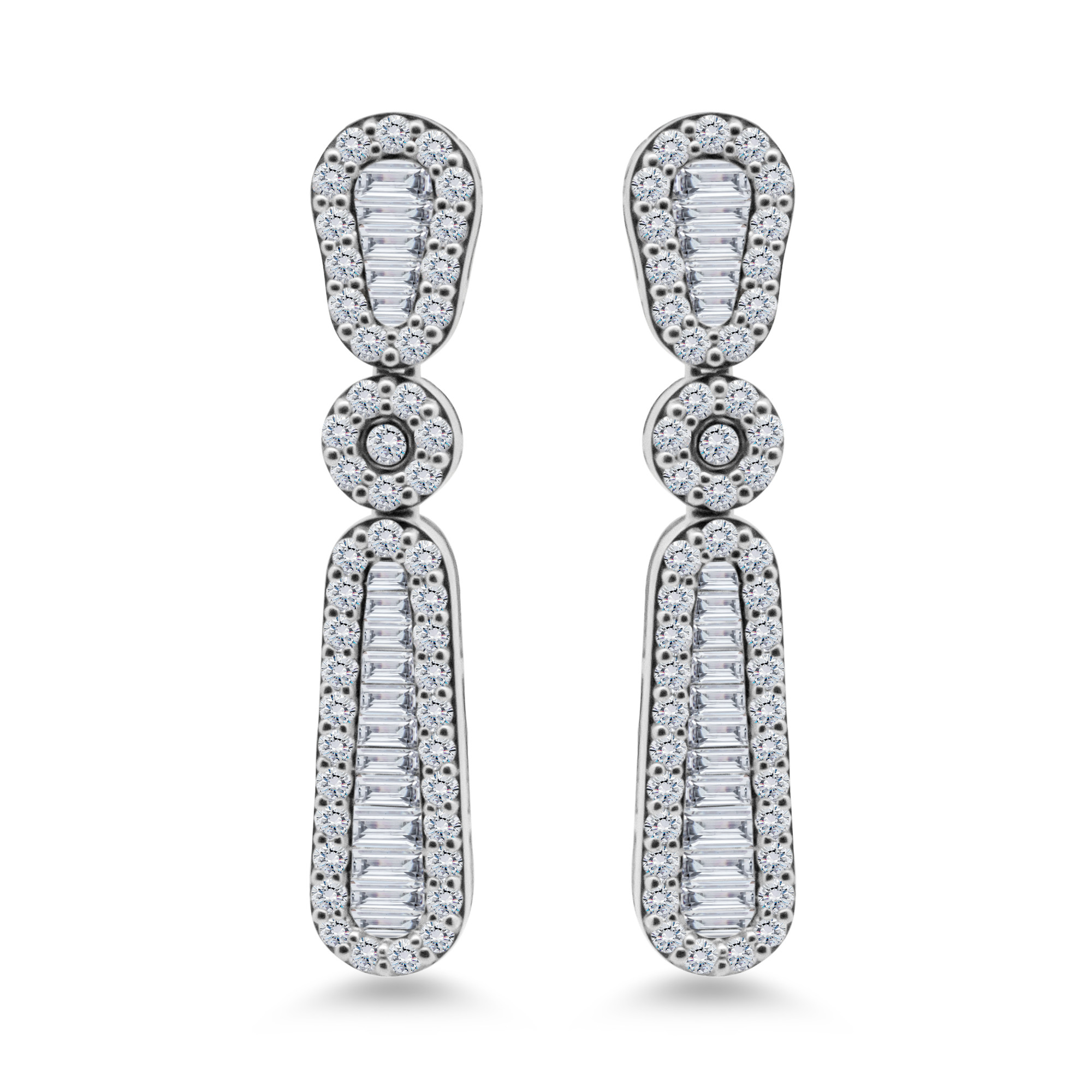 Luminara Column Drop Earrings