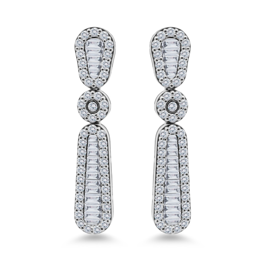 Image of Luminara Column Drop Earrings