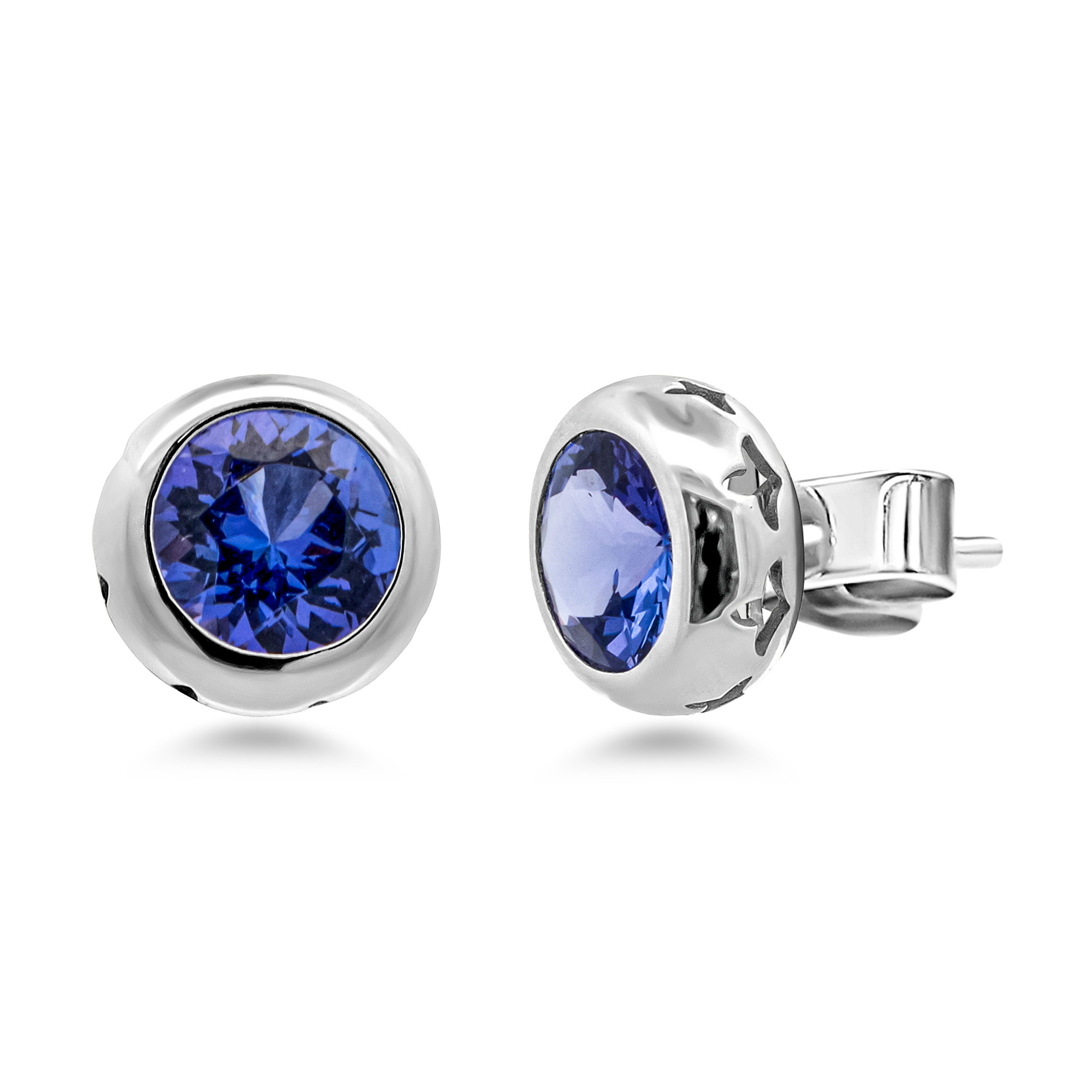18K Tanzanite Earrings