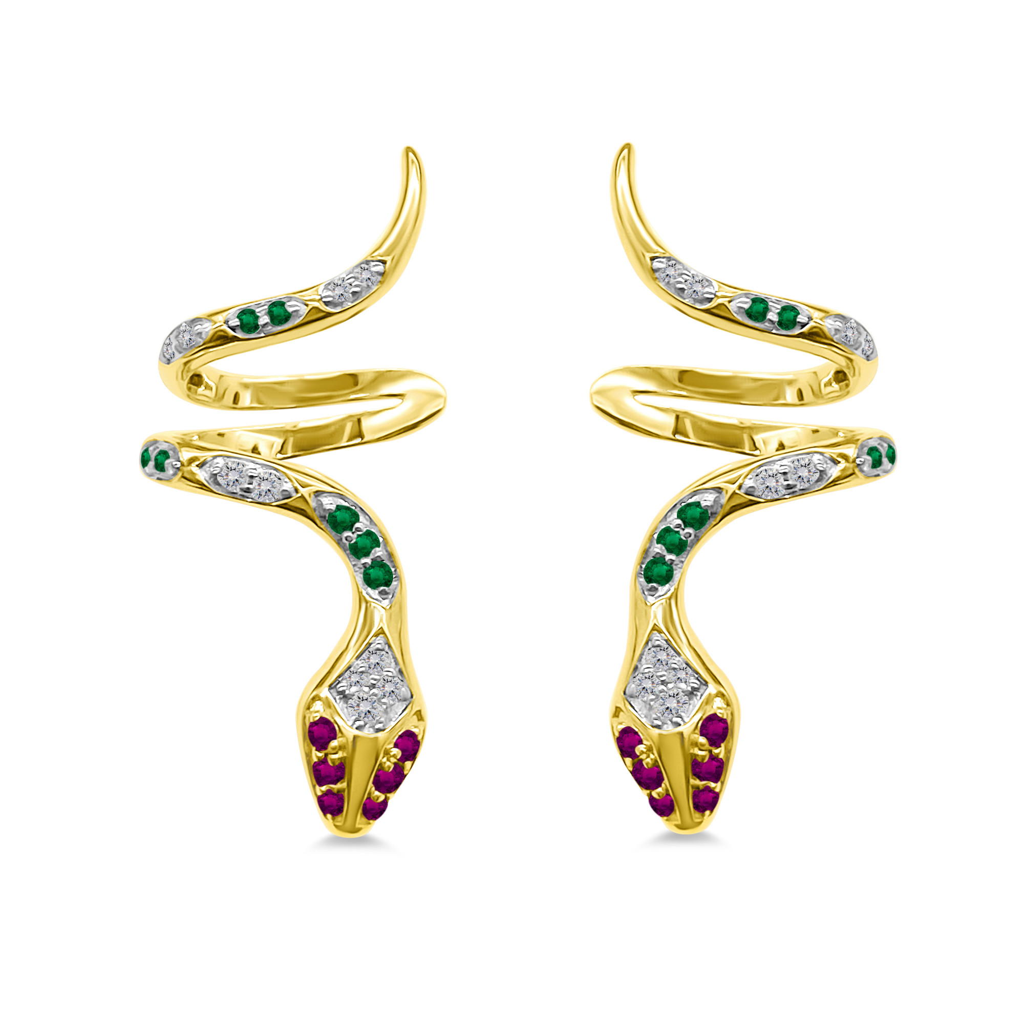 Coiling Serphent Earcuff