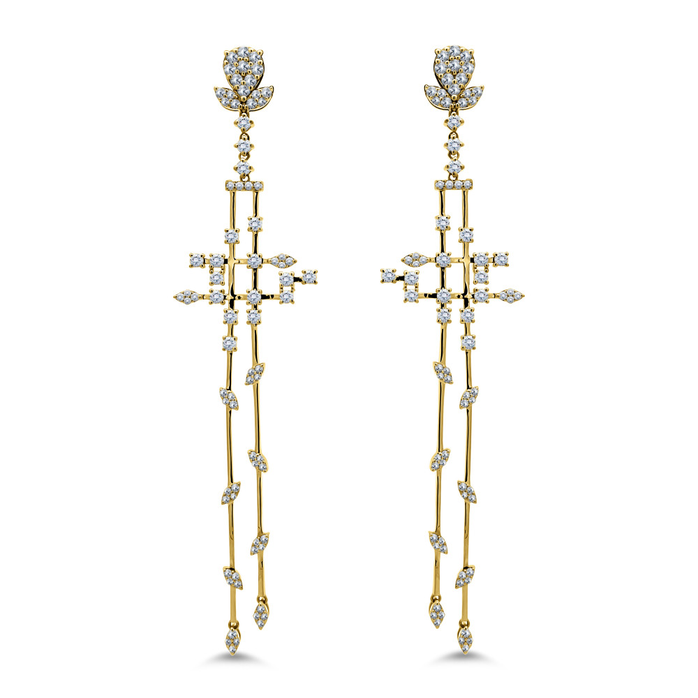 Image of Eternal Line Earrings