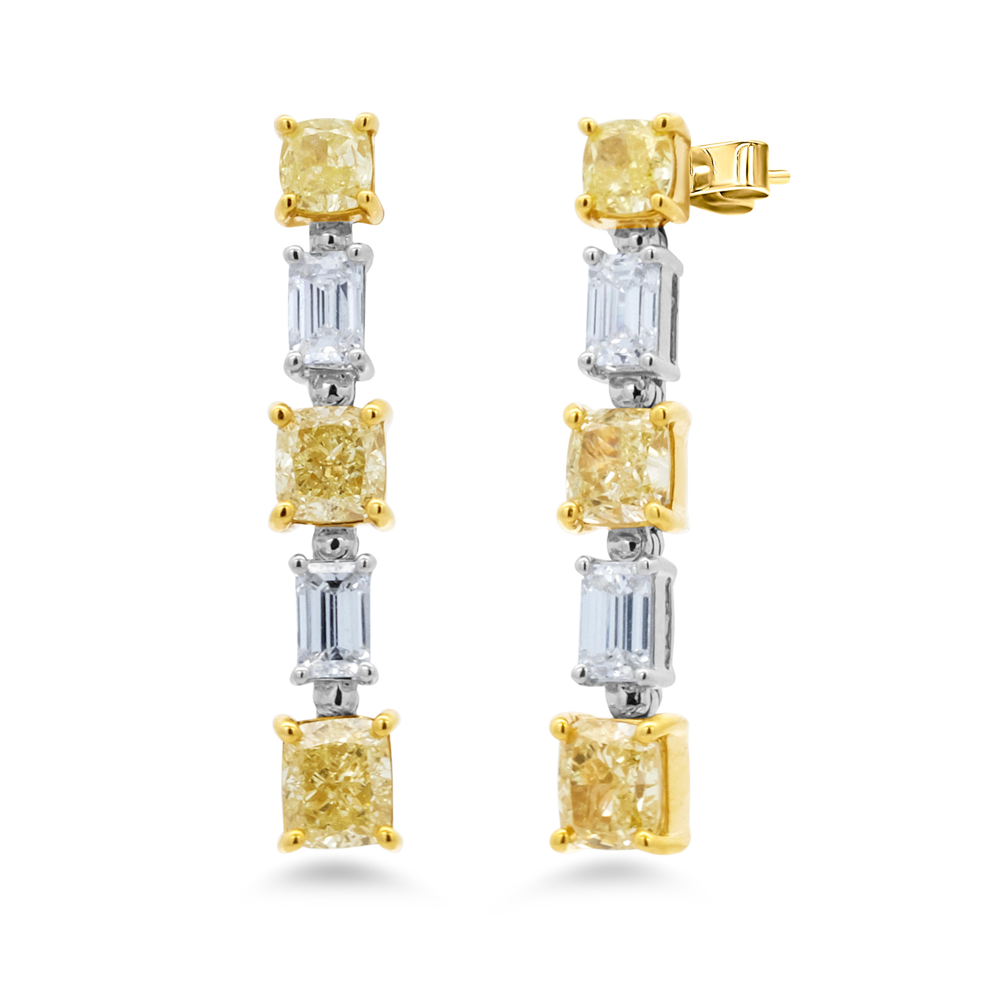 18K Diamond Earrings