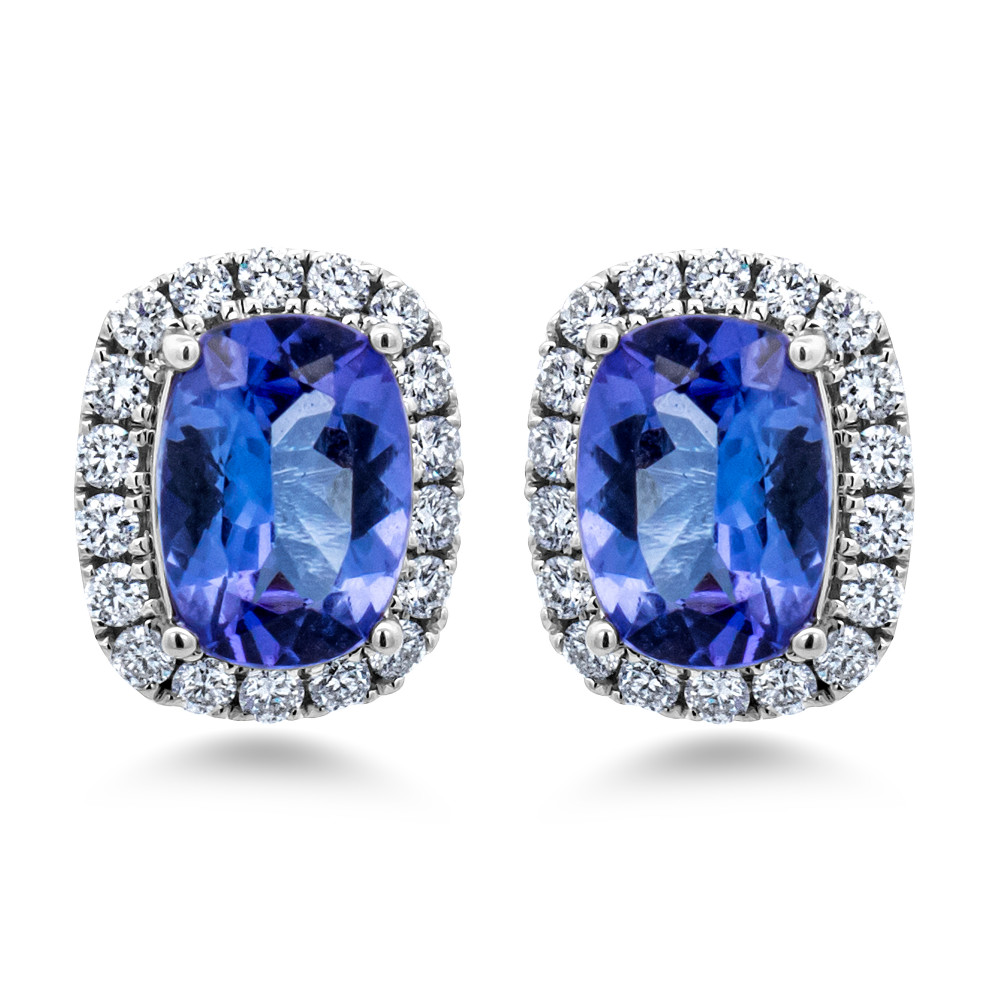 Image of 14K Tanzanite Earrings