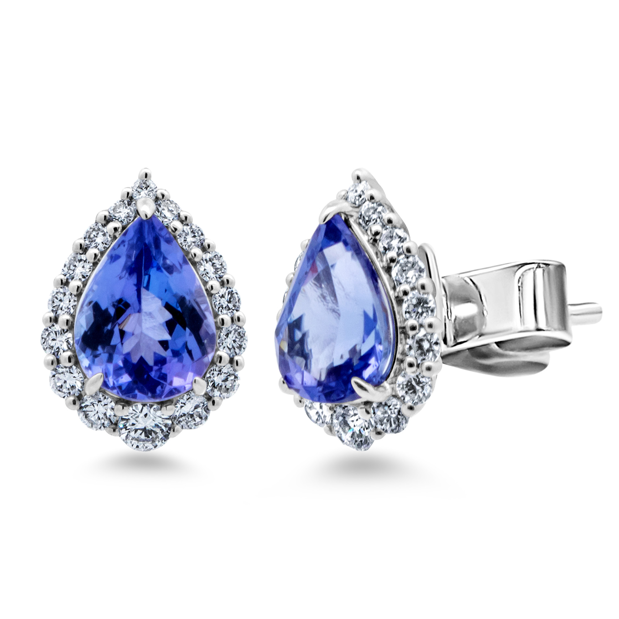 14K Tanzanite Earrings
