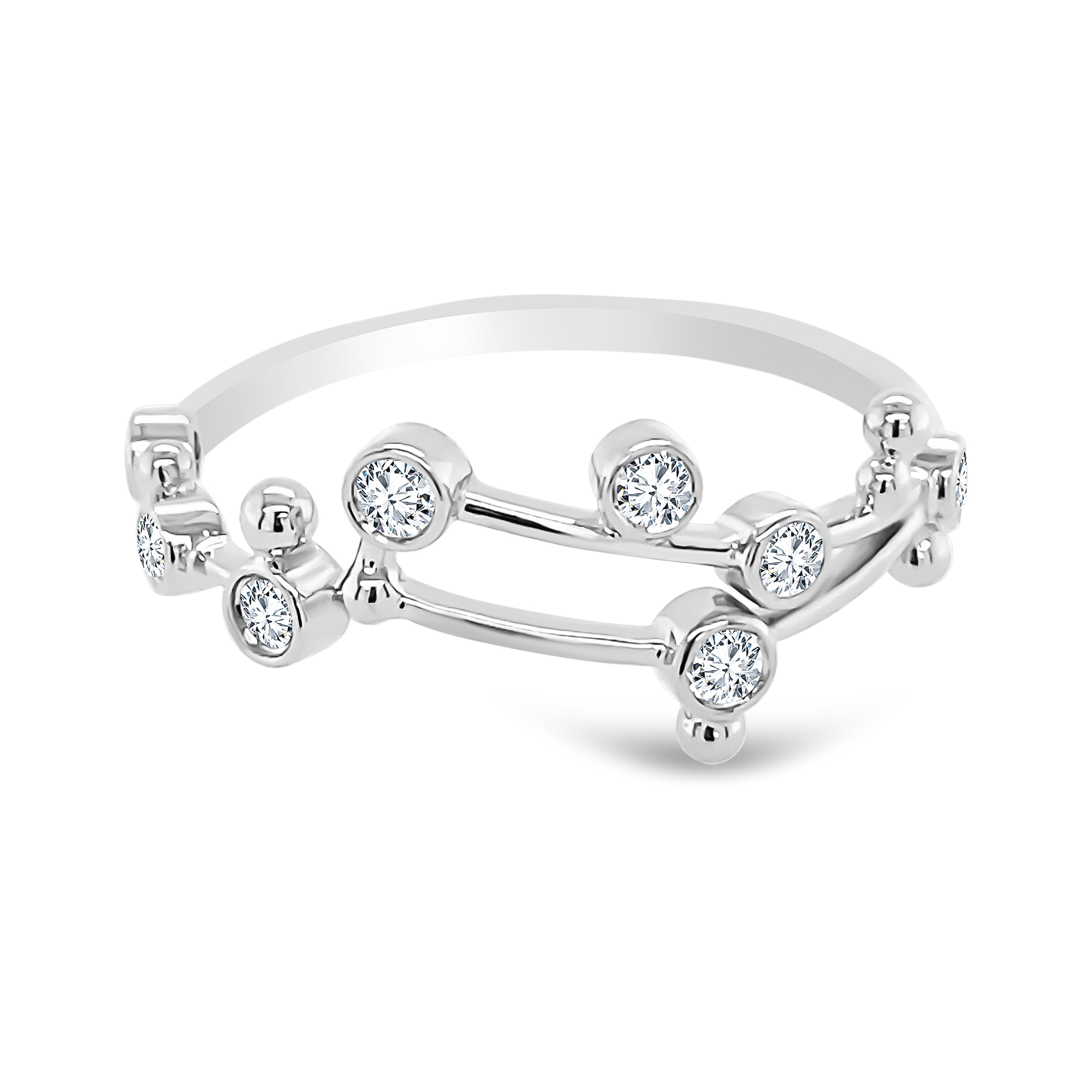 Leo Constellation Ring