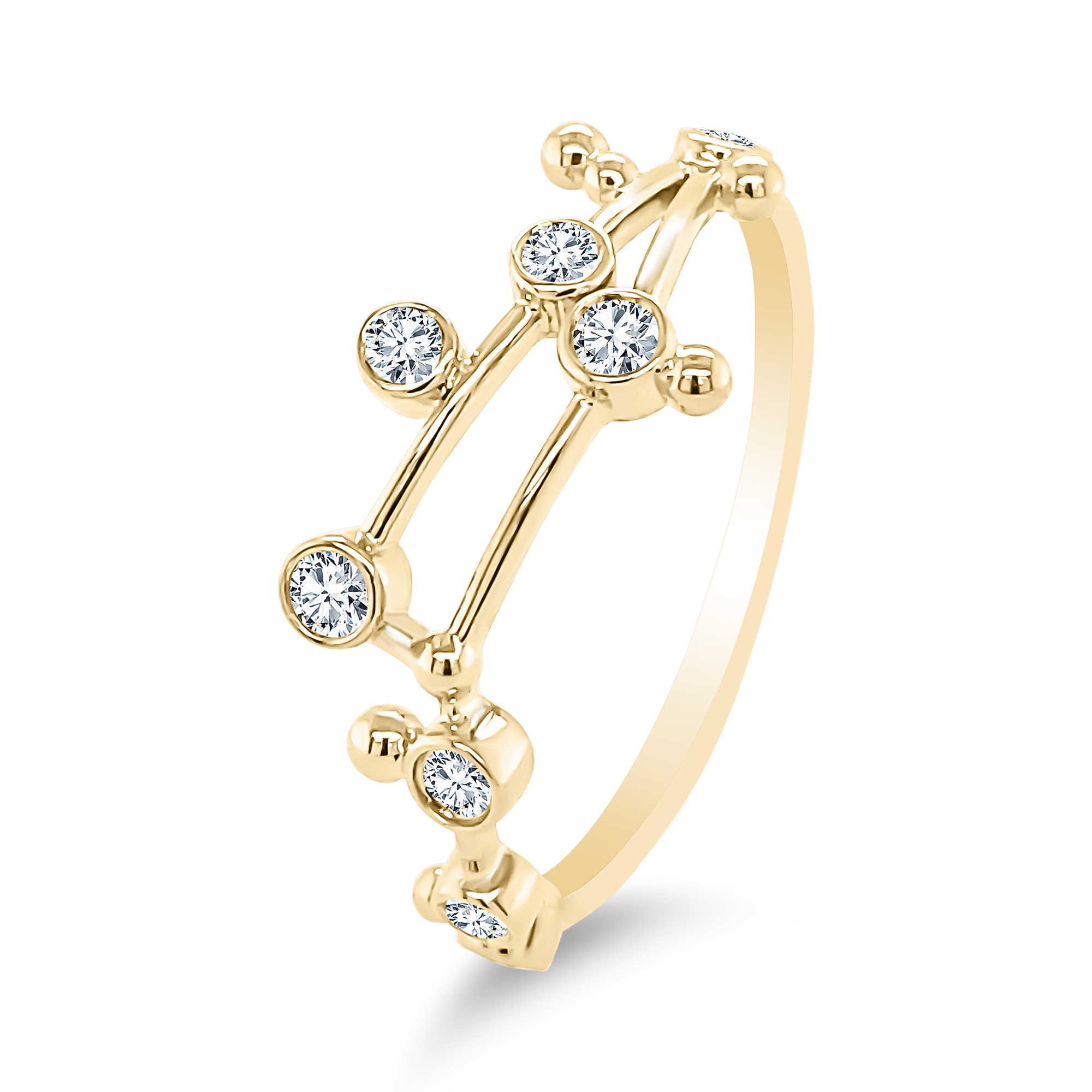 Leo Constellation Ring