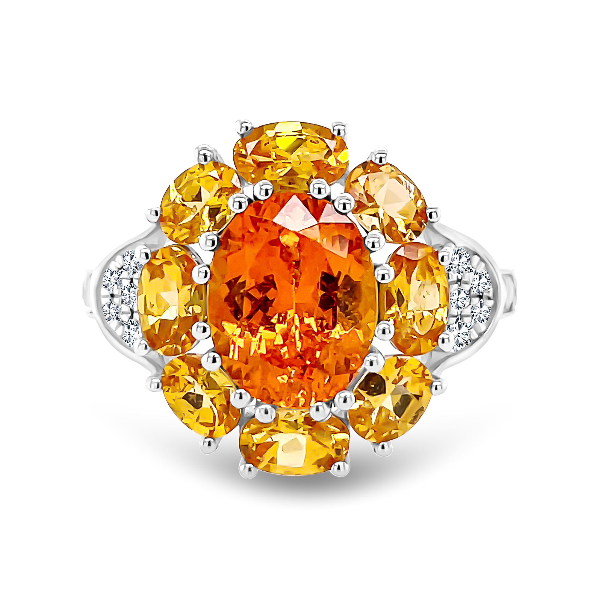 Marigold Spessartite Ring
