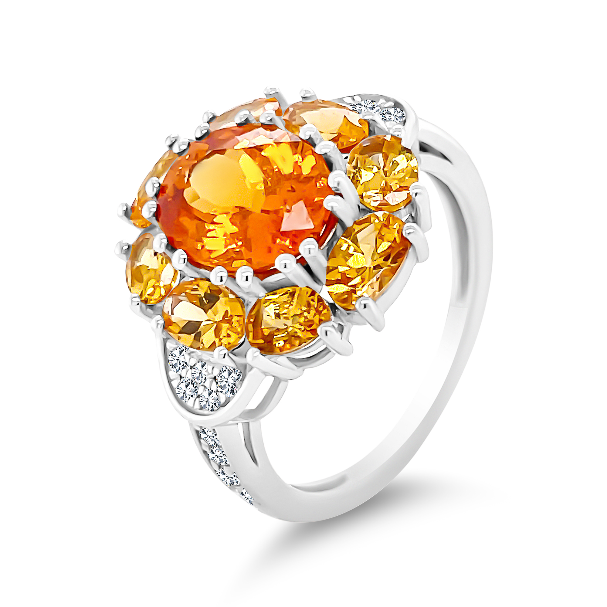 Marigold Spessartite Ring