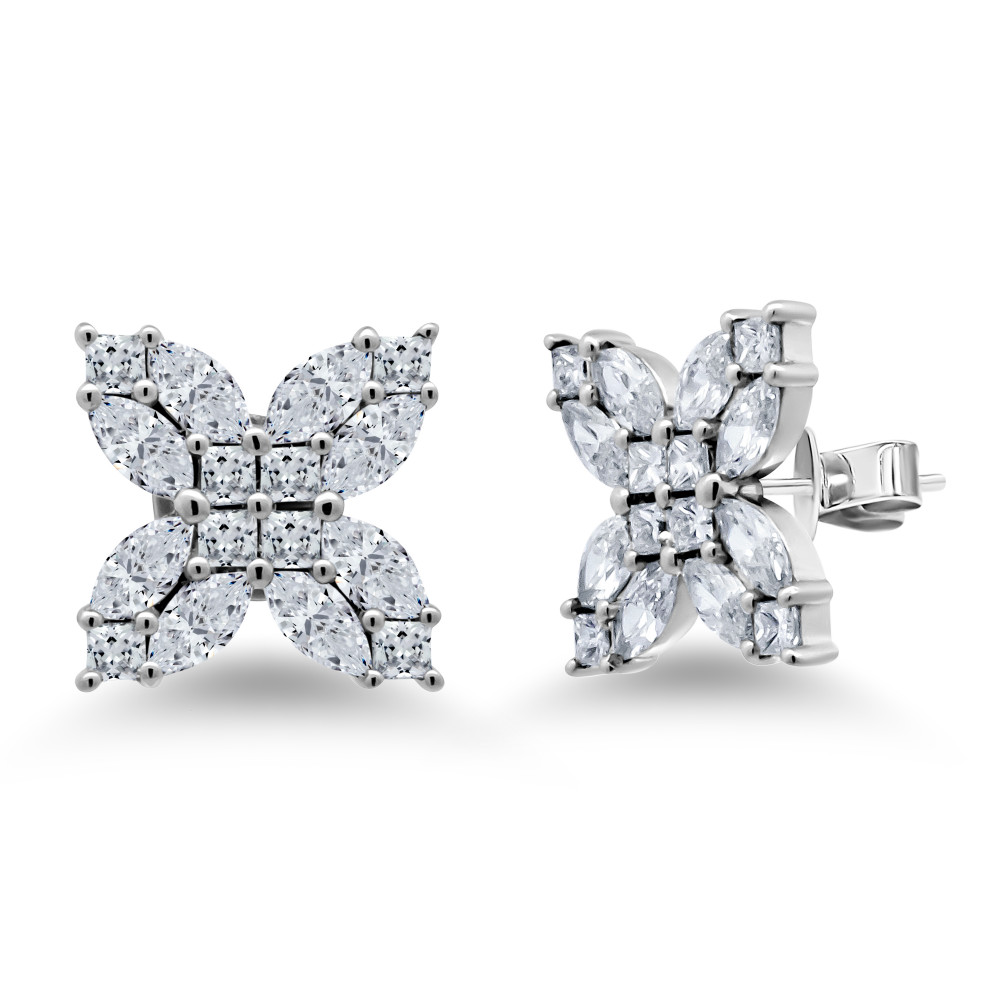 Image of Diamond Petals Earring