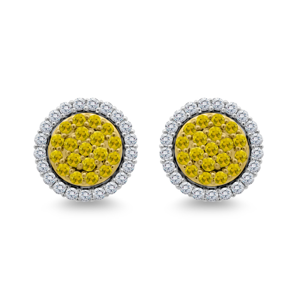 Image of Fancy Diamond Earrings