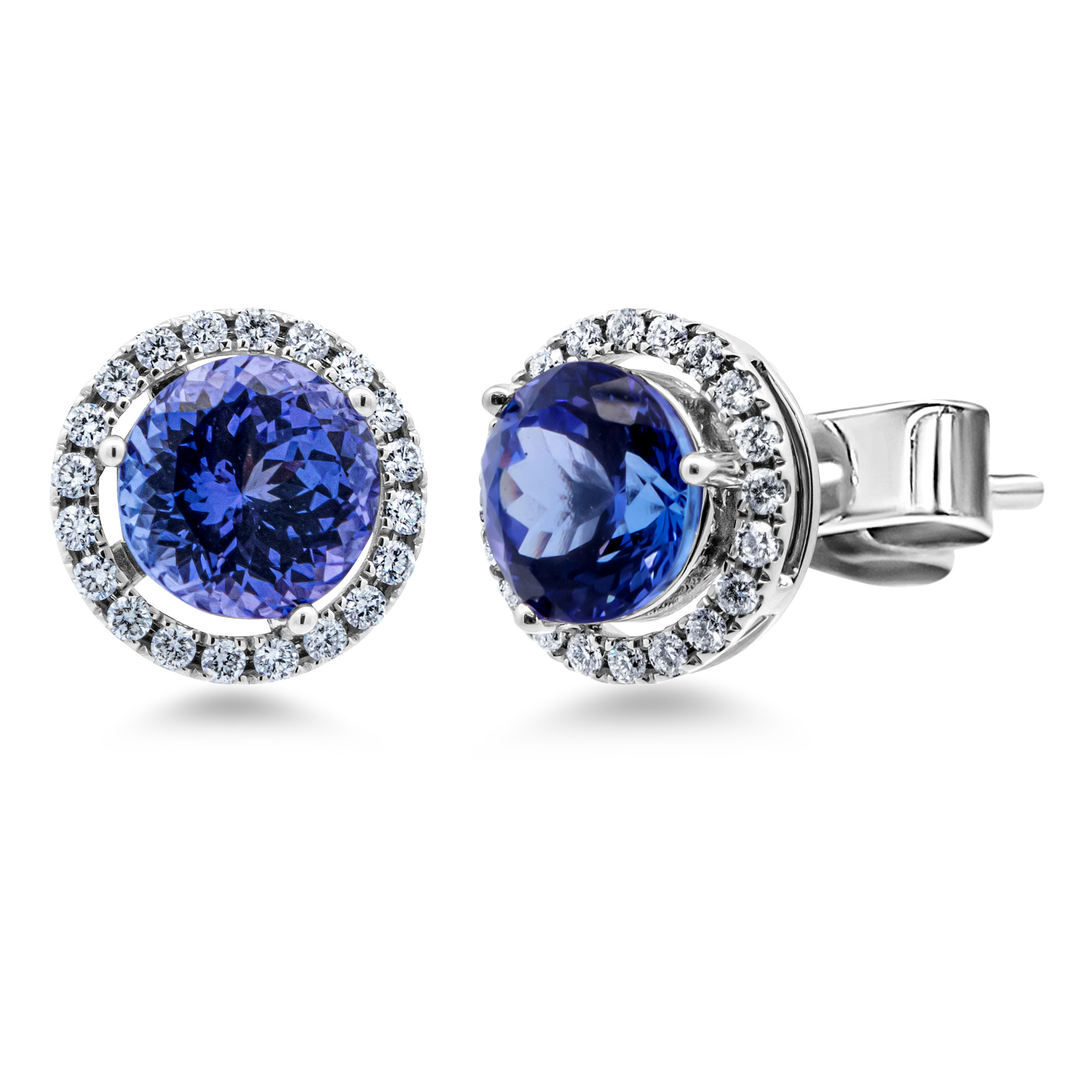 18K Tanzanite Earrings