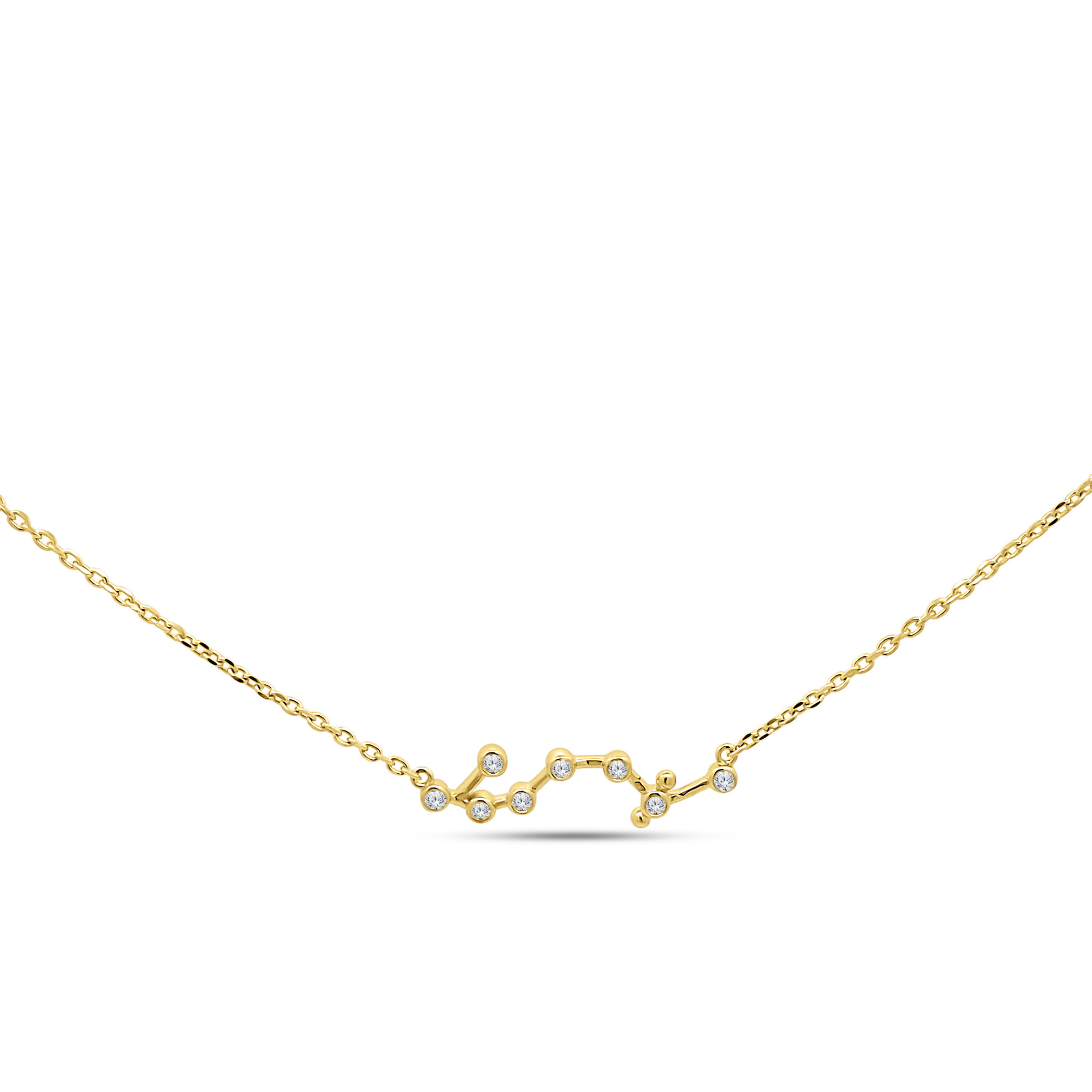Aquarius Constellation Necklace