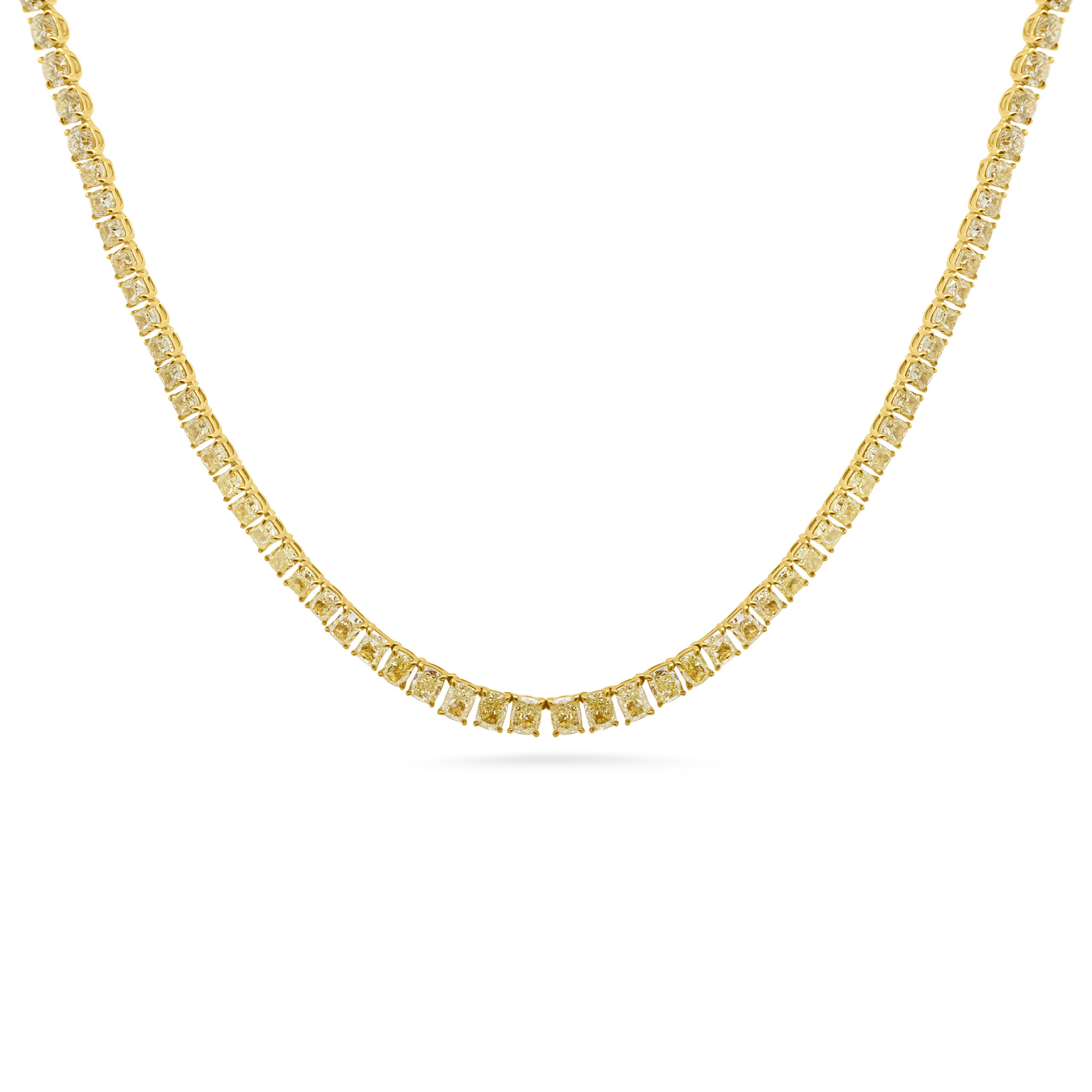 YELLOW DIAMOND NECKLACE