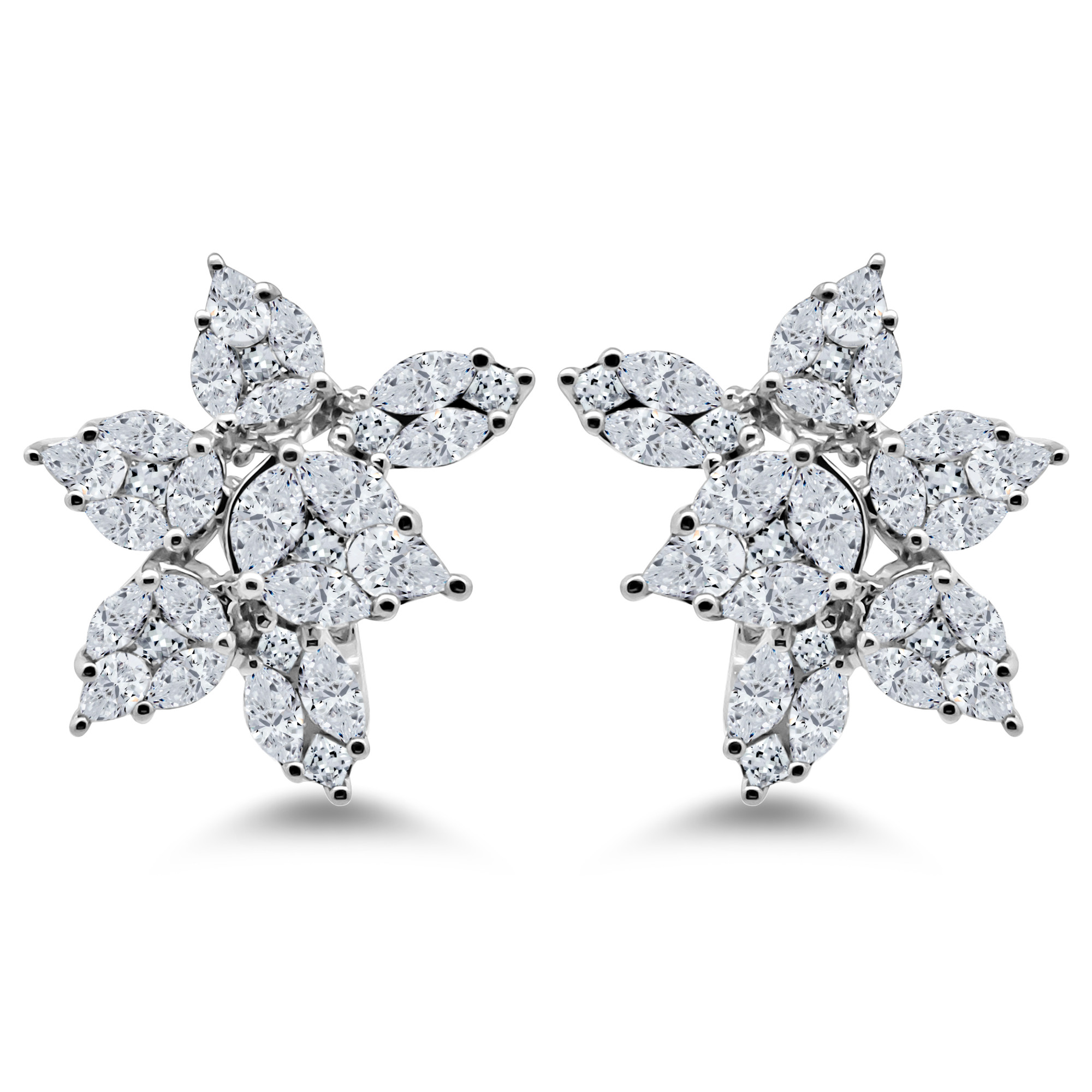 Diamond Petals Earrings