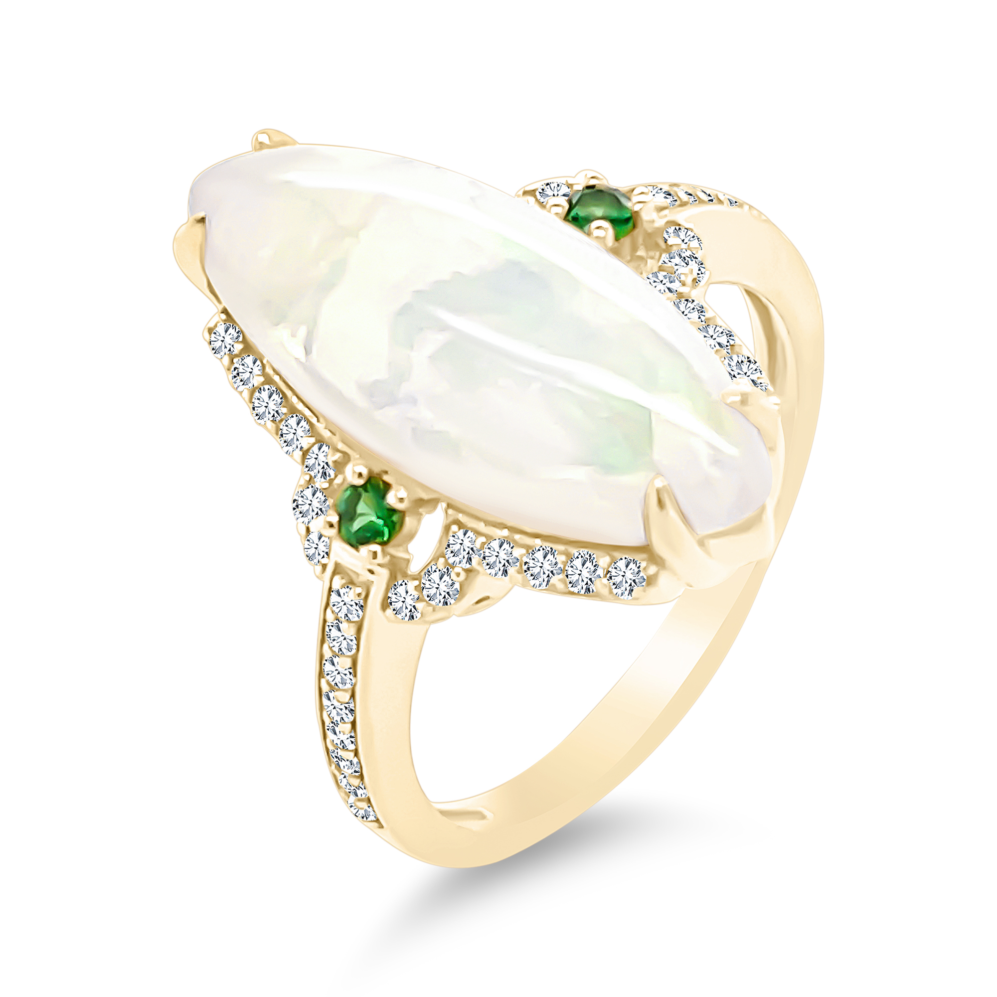 Petal Opal Ring