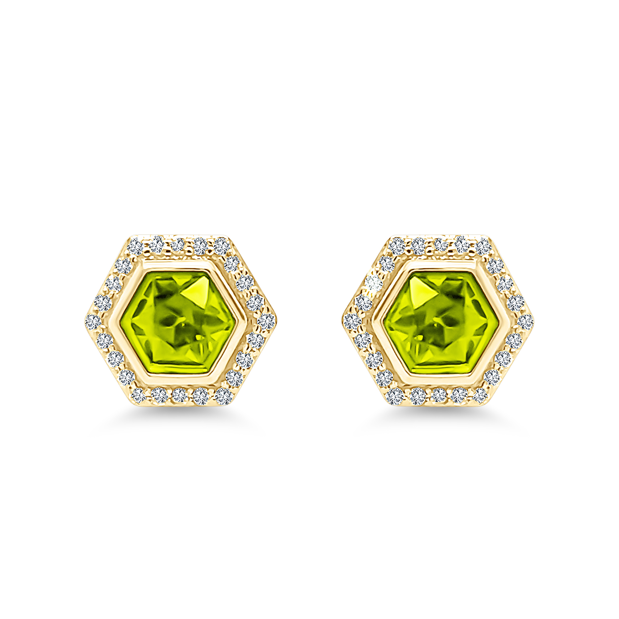 Pixie Peridot Earrings
