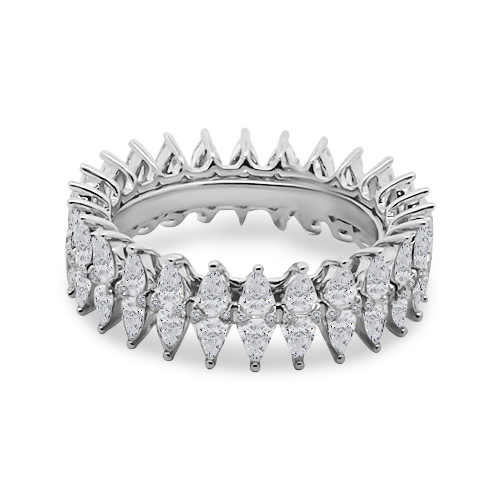 Image of Fusion Diamond Wedding Band