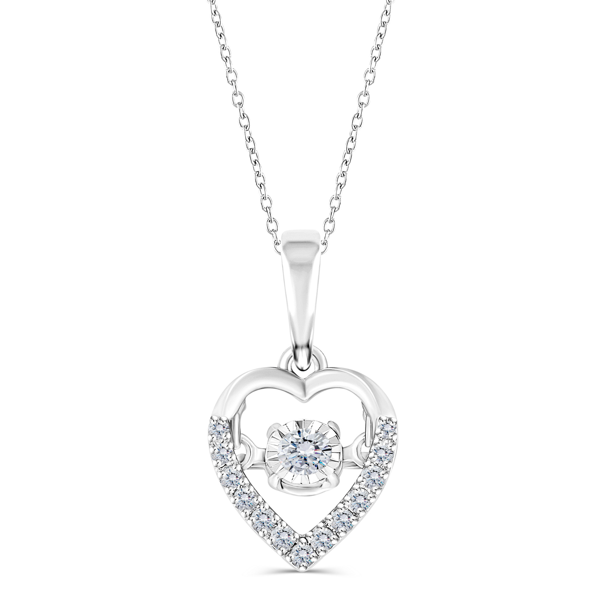 White Embrace Pendant