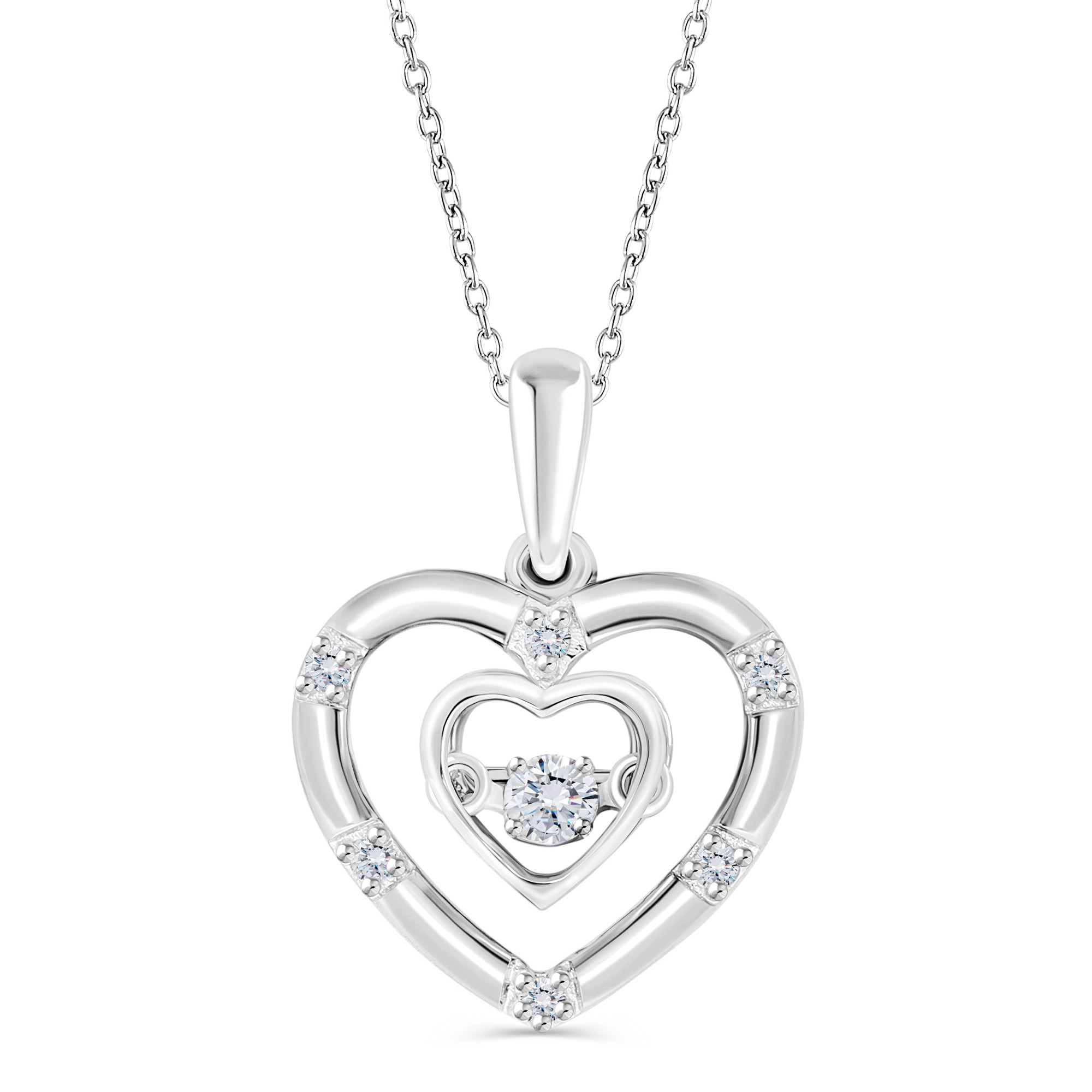 White Embrace Pendant