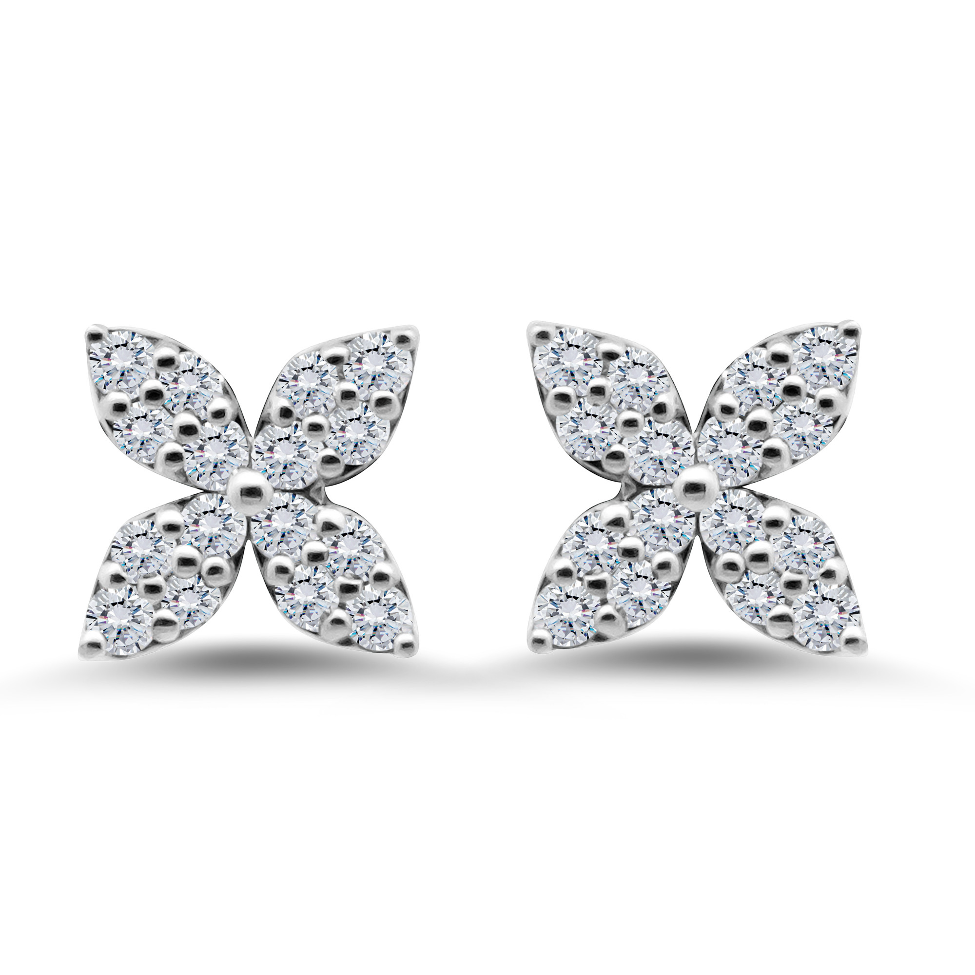 Diamond Petals Earrings