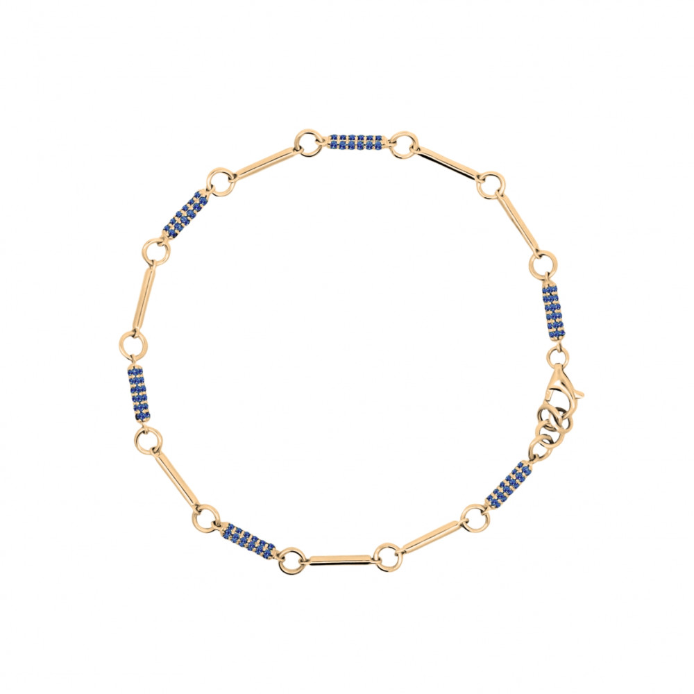 Image of Viva Sapphire Link Bracelet