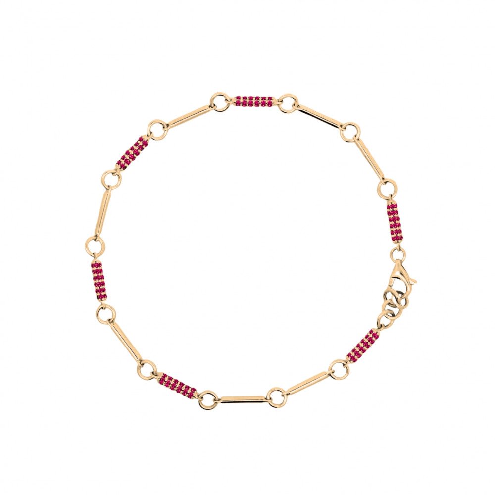 Image of Viva Ruby Link Bracelet