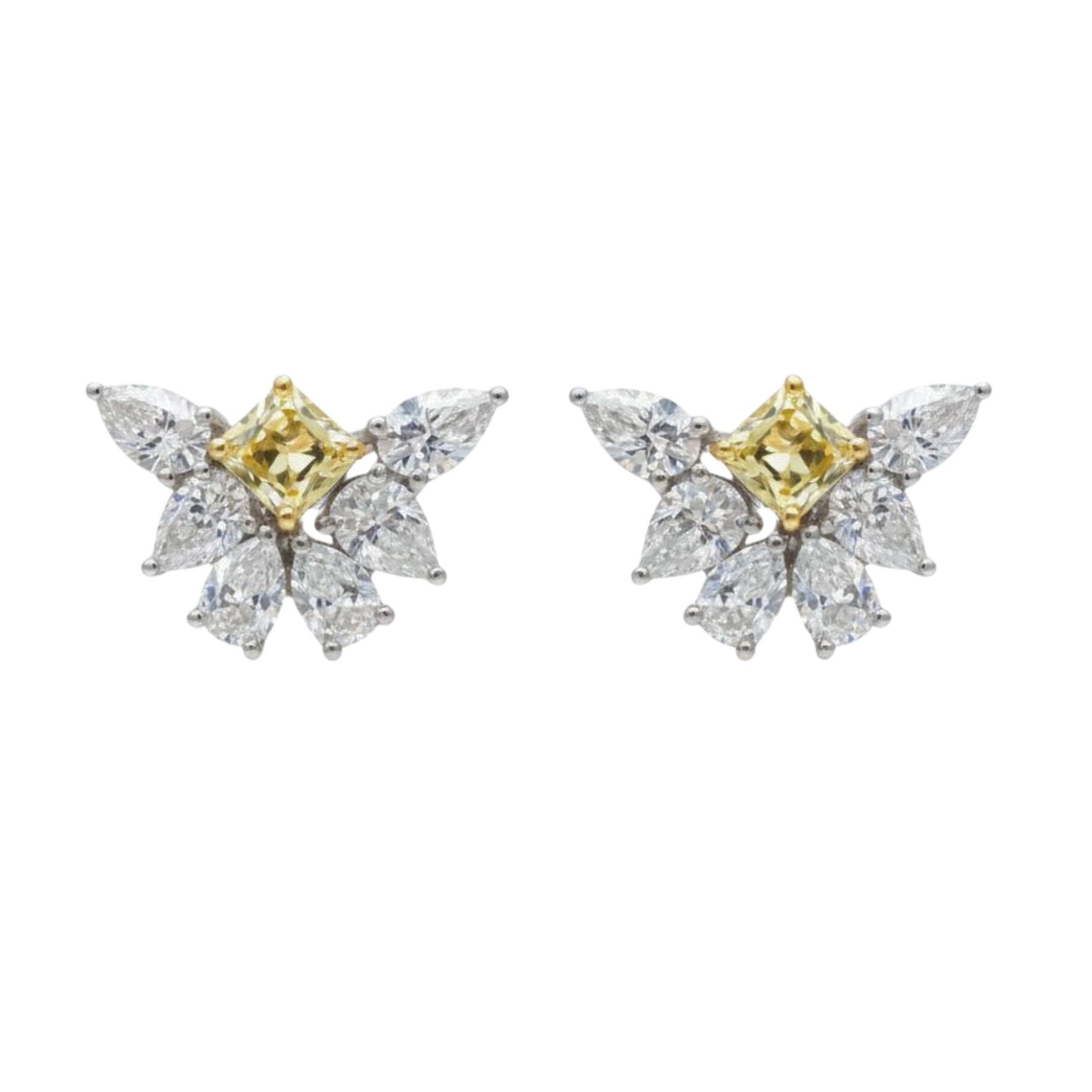 Fancy Diamond Earring