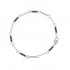 Viva Black Diamond Link Bracelet