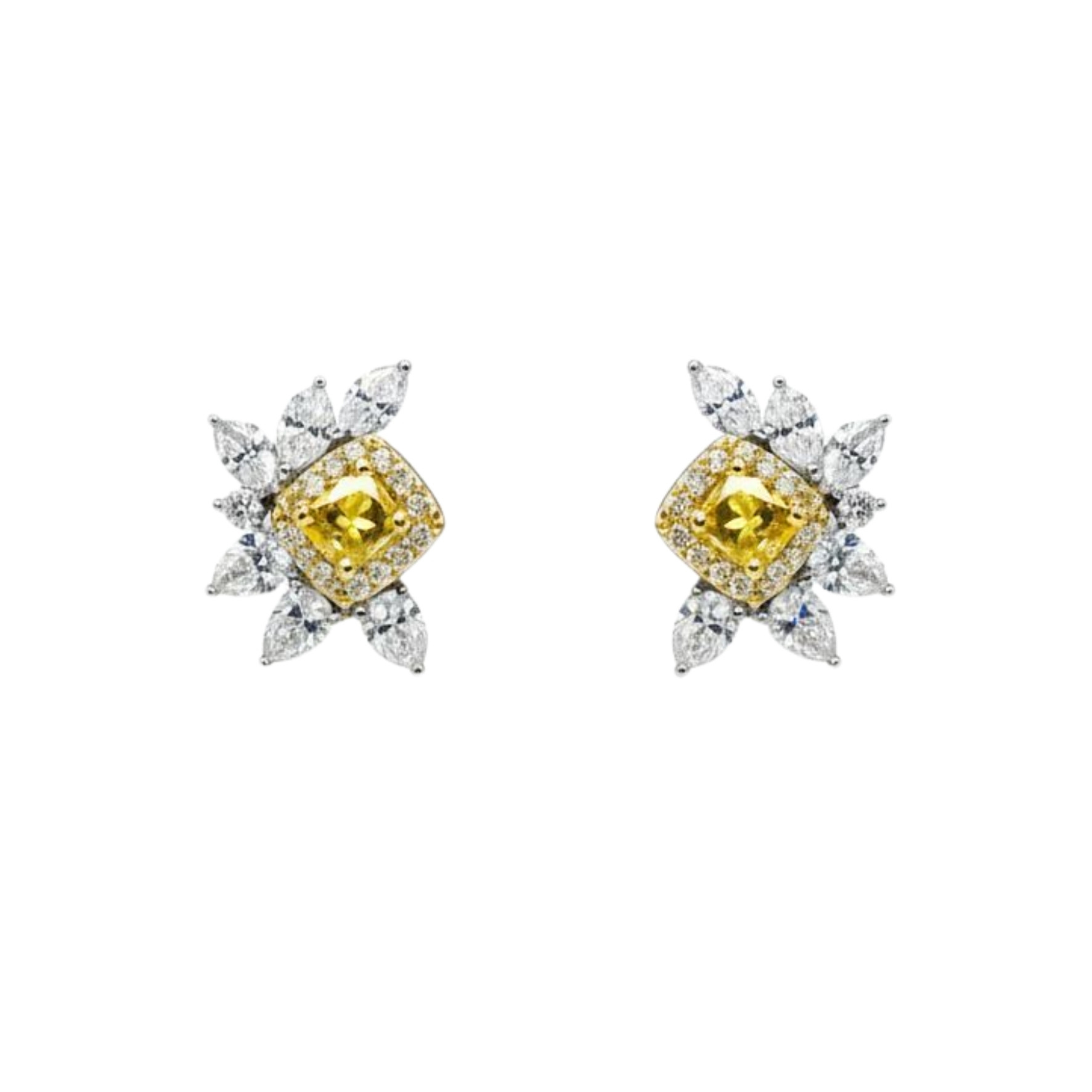 Fancy Diamond Earring