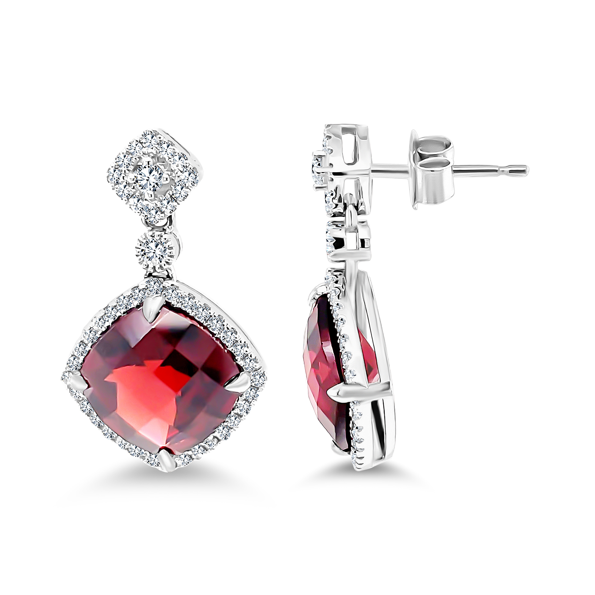 Wildberry Garnet Earrings