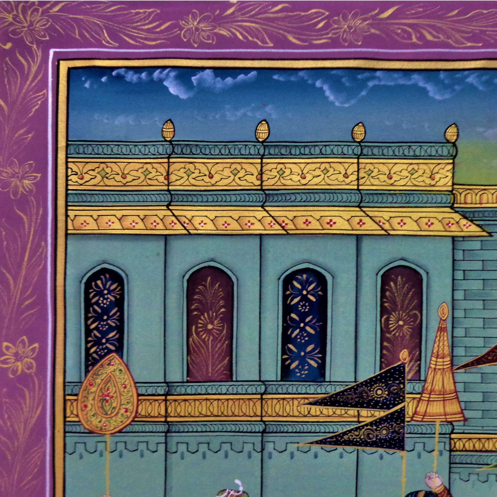 Rajgharana - Mahal RAJASTHANI PAINTING