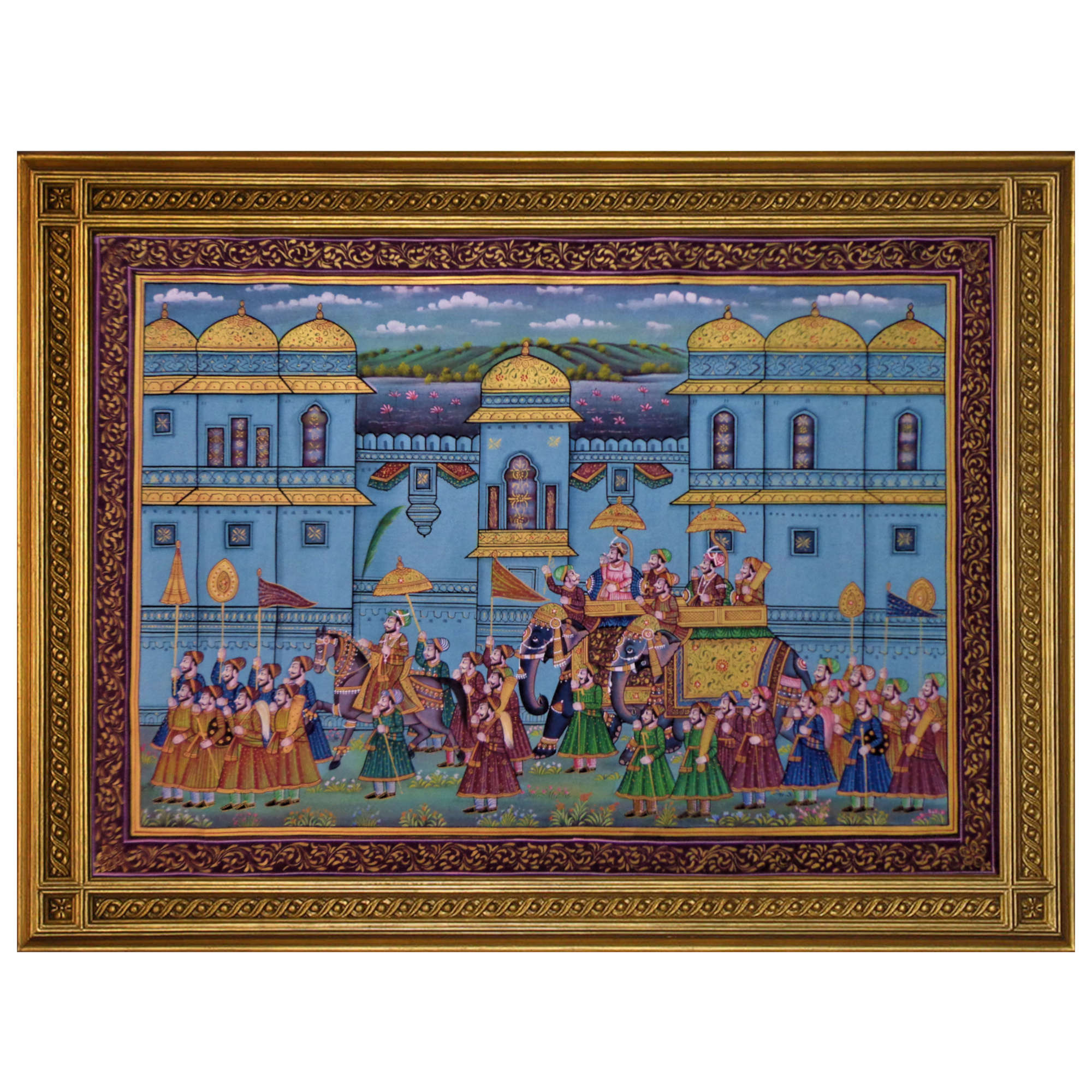Rajgharana - Padao RAJASTHANI PAINTING