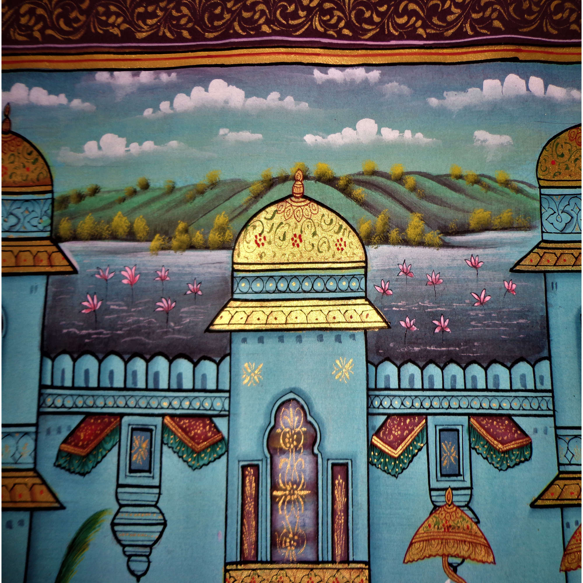 Rajgharana - Padao RAJASTHANI PAINTING